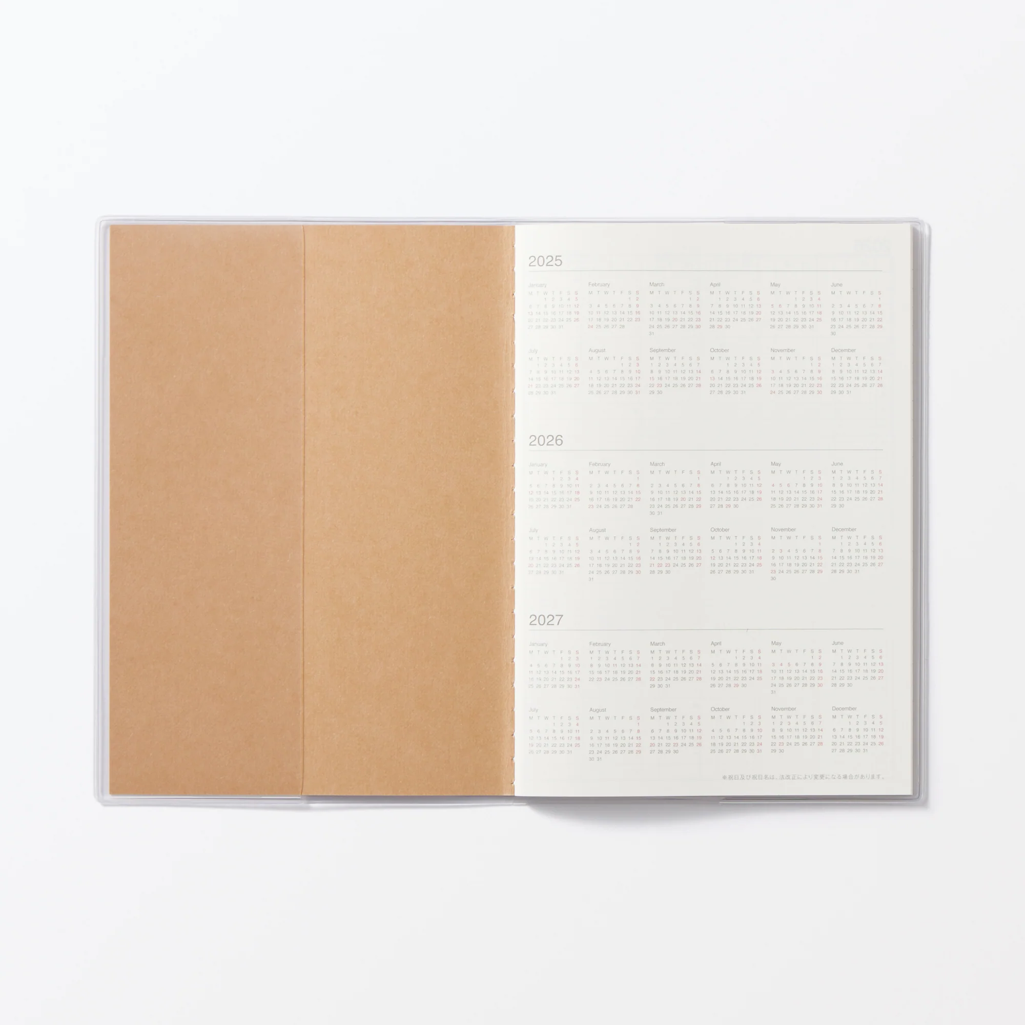 B6 Monthly Planner From Dec. 2025 - Image 3