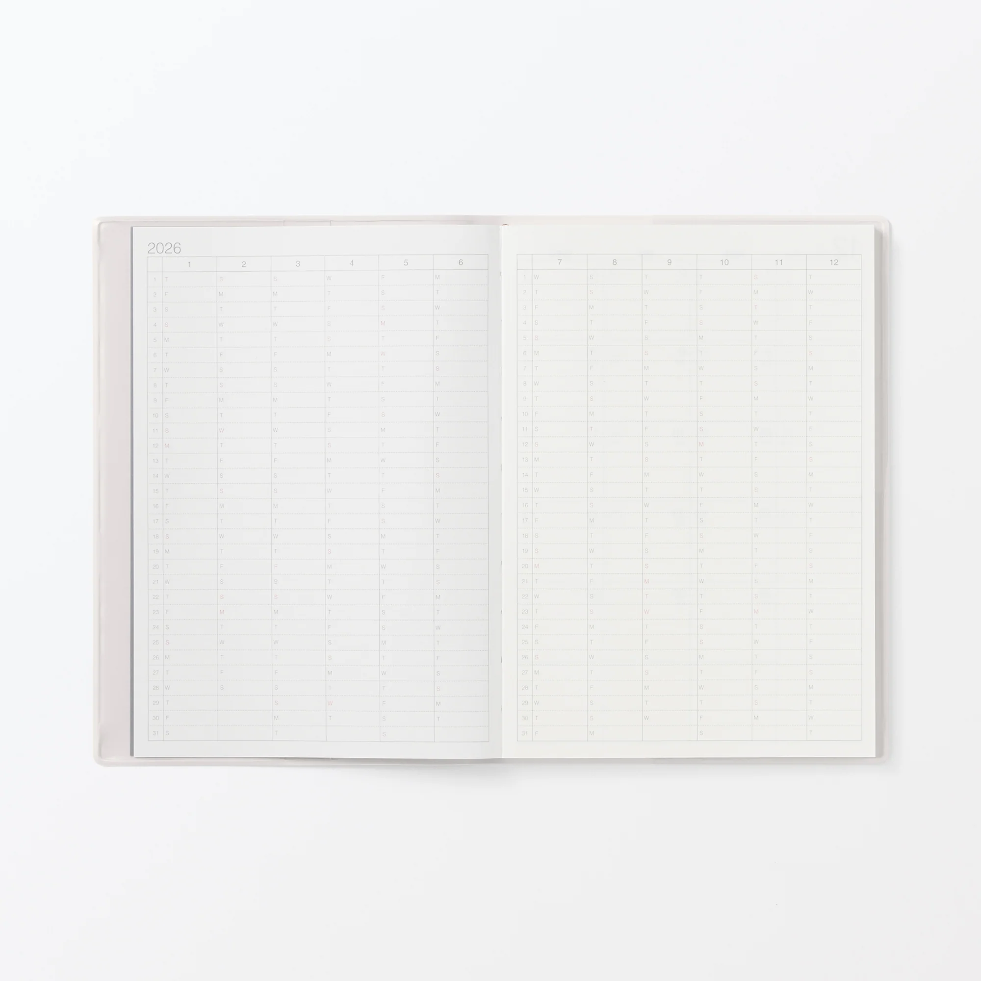B6 Monthly/Weekly Planner From Dec. 2025 - Image 5