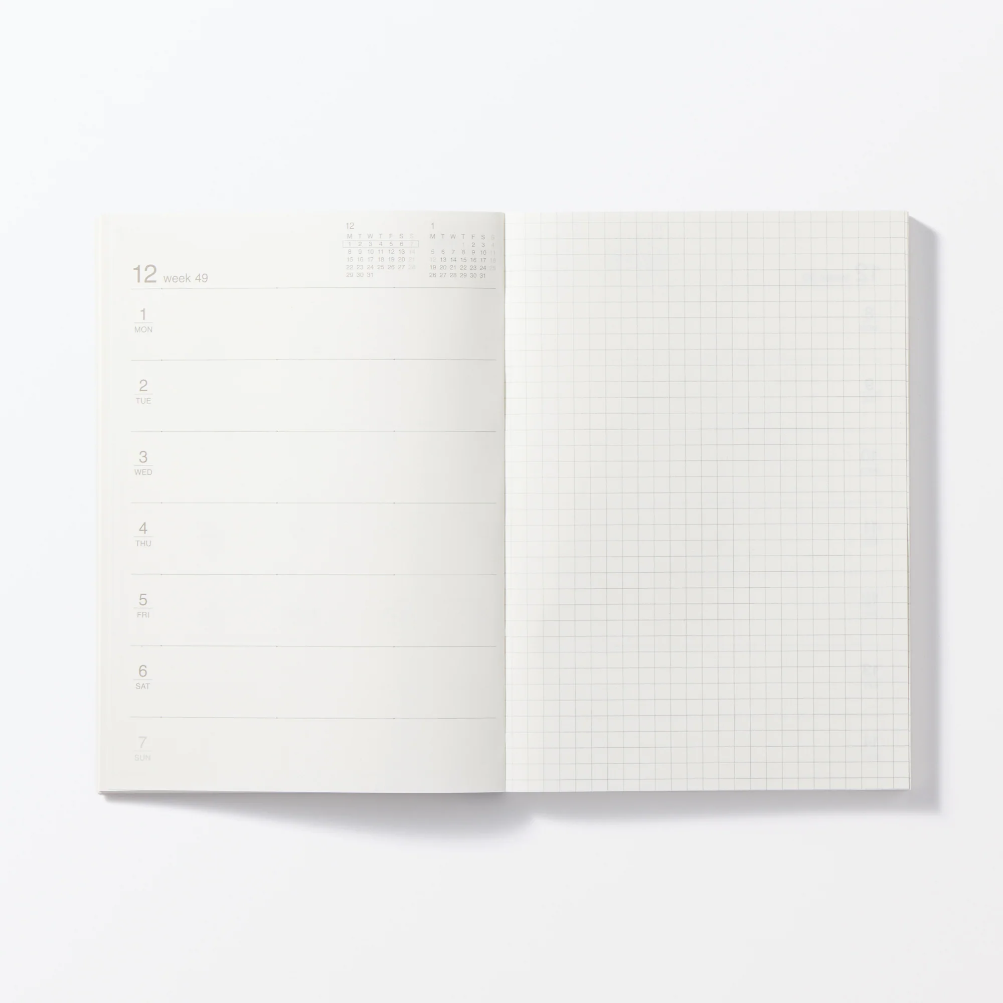 B6 Monthly/Weekly Planner From Dec. 2025 - Image 6