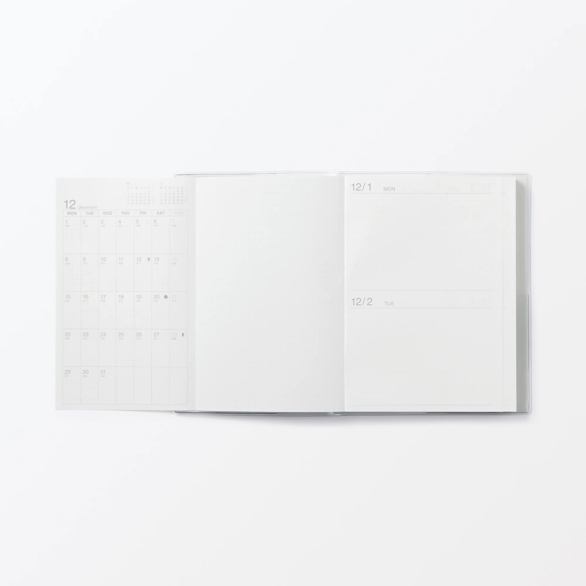 B6 Viewable-At-Once Monthly/Daily Planner From Dec. 2025 - Image 6