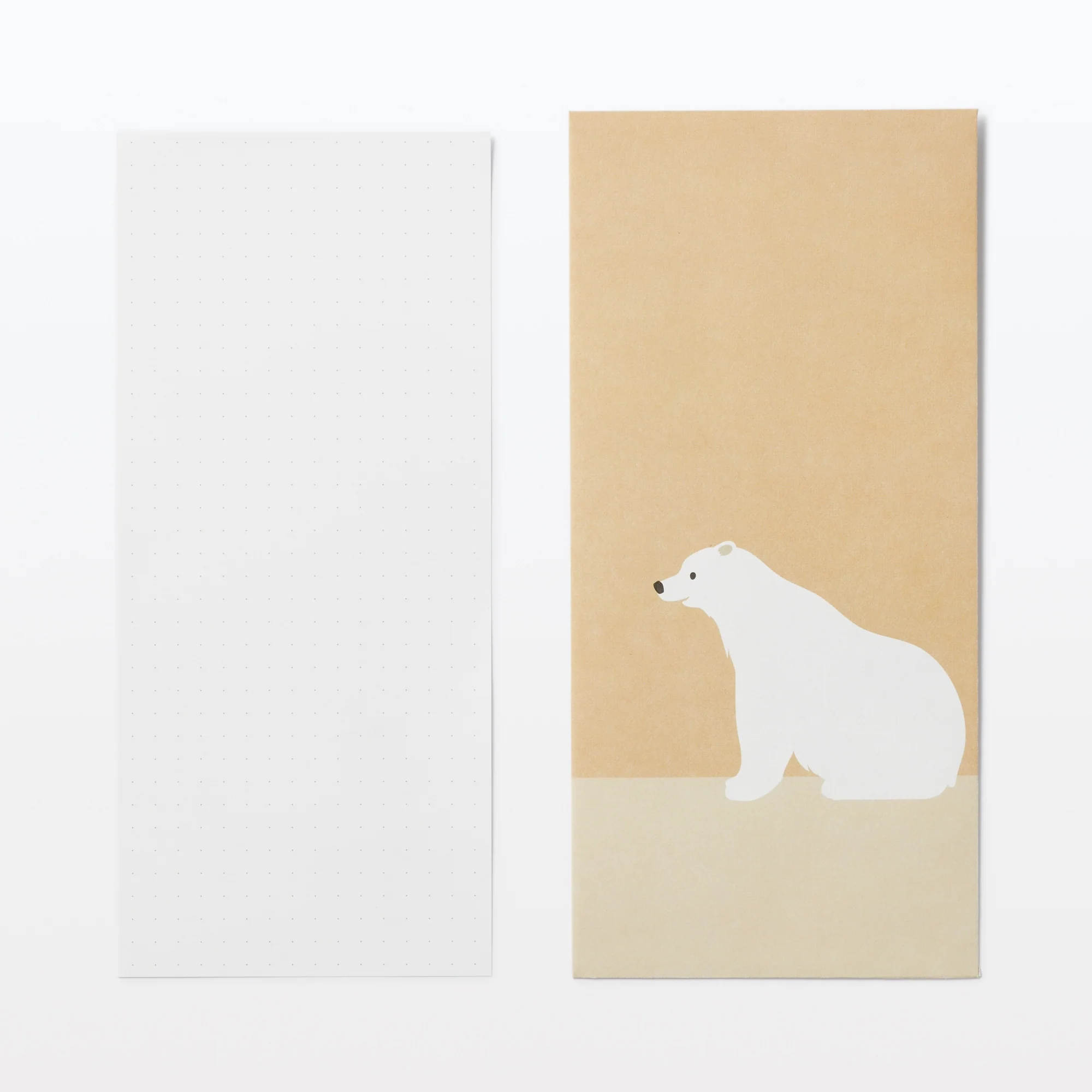 Bamboo Paper Petit Envelope - Large - Polar Bear (3 Pack) - Image 4