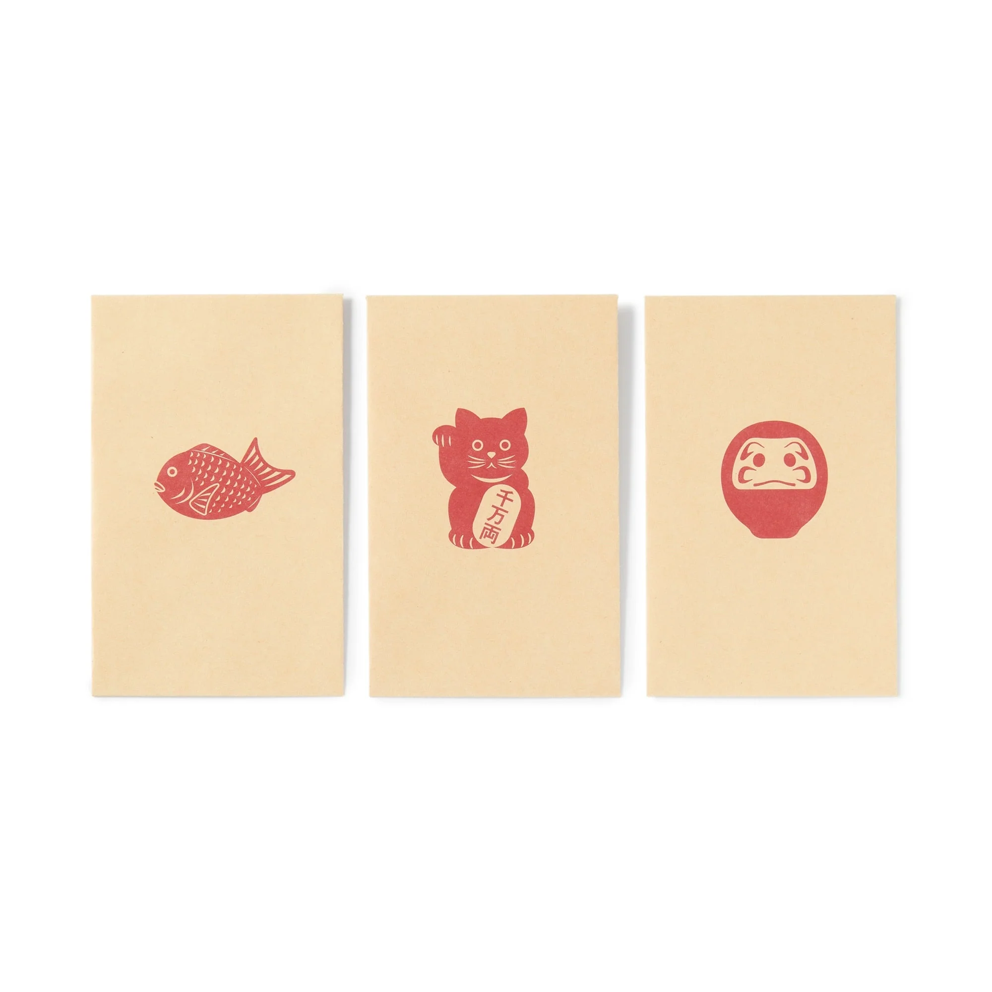 Bamboo Paper Petit Envelope - Lucky Charms (3 Pack)