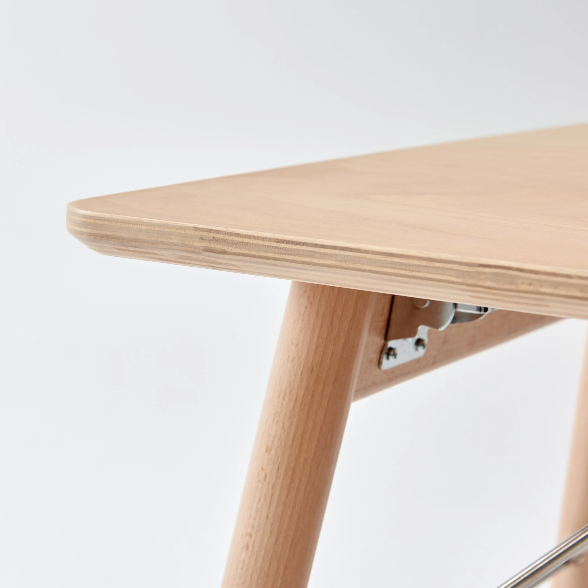 Beech Wood Folding Table - Image 6
