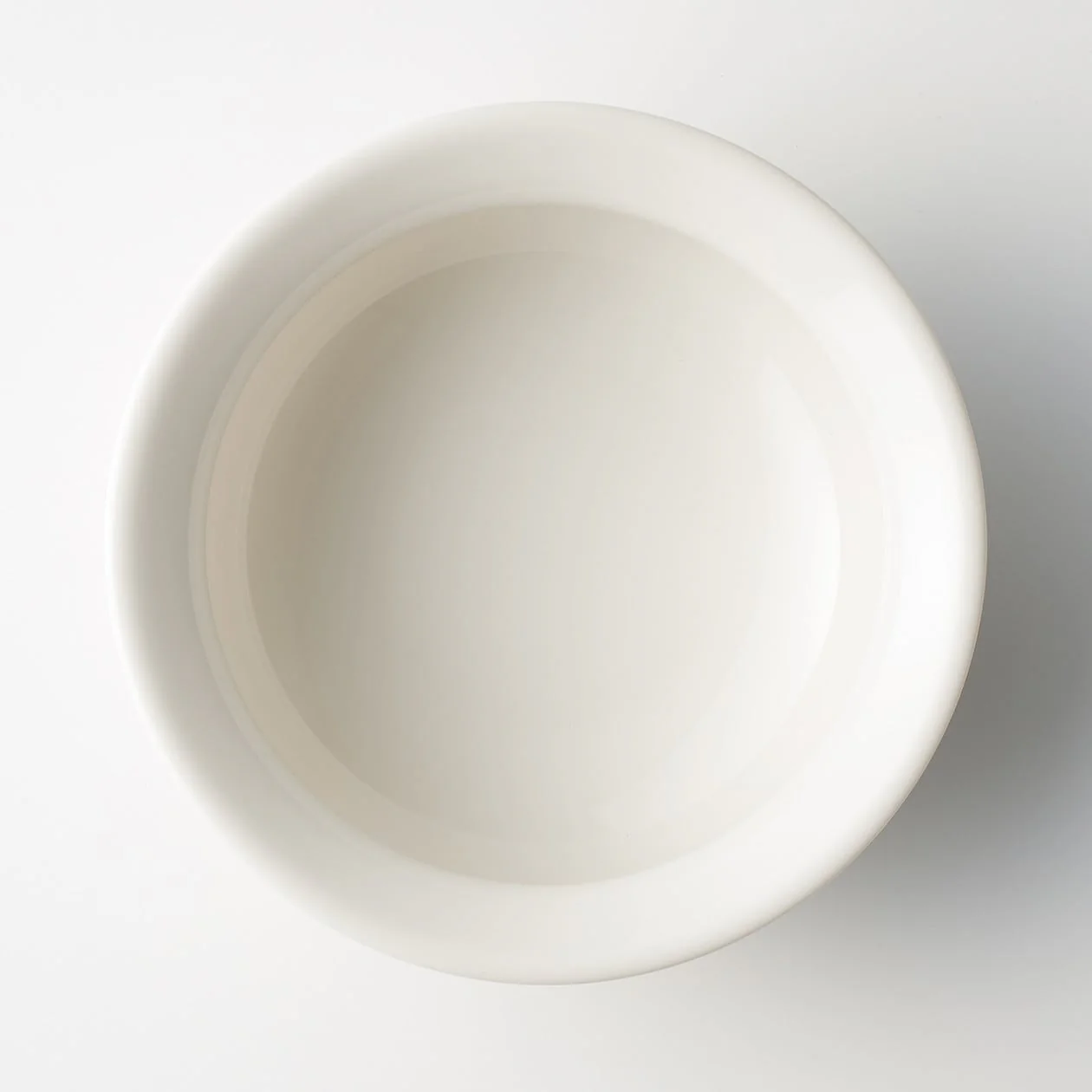 Beige Porcelain Curry Bowl - Image 3
