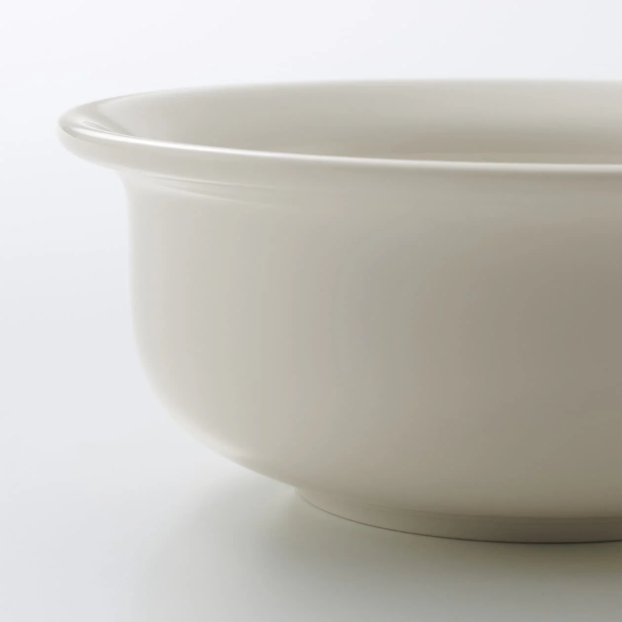 Beige Porcelain Curry Bowl - Image 5