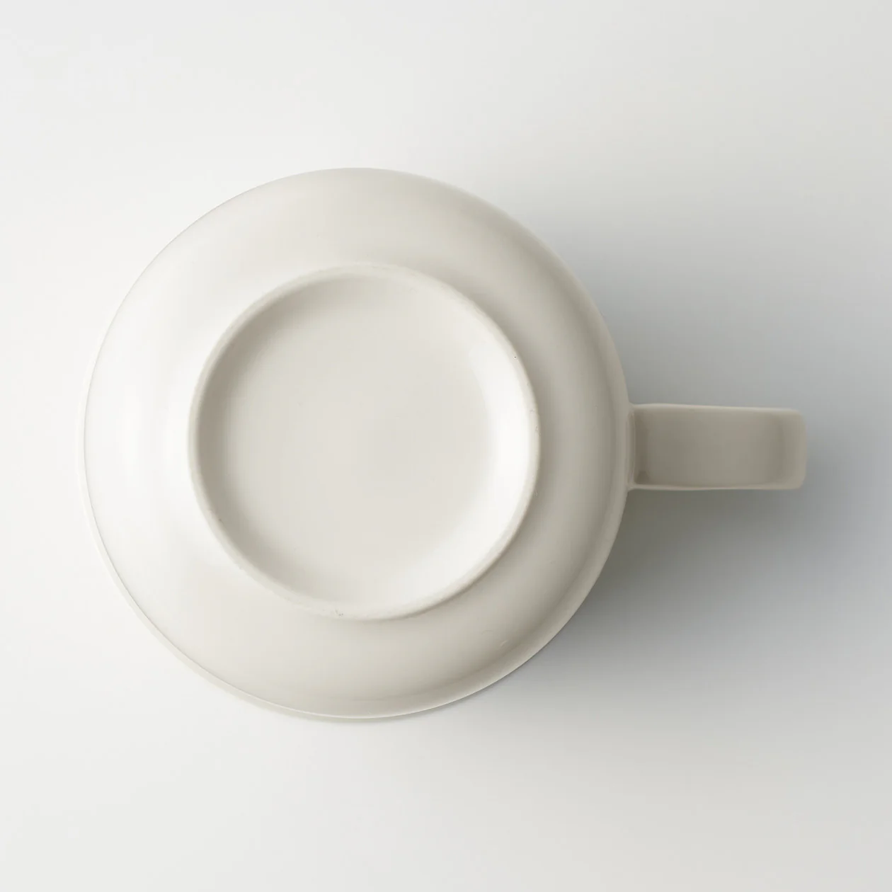 Beige Porcelain Cup - Image 4