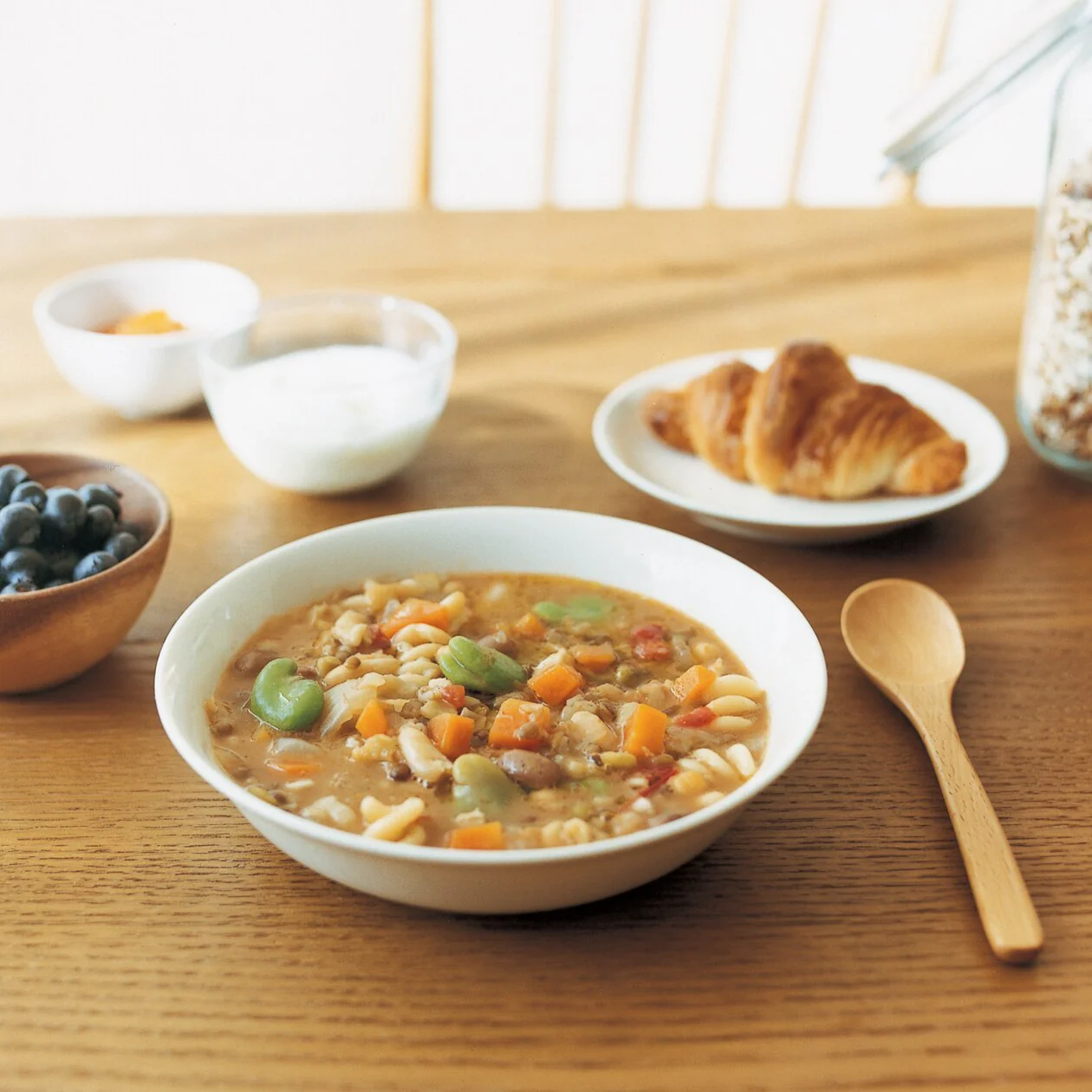 Beige Porcelain Deep Dish - Image 7