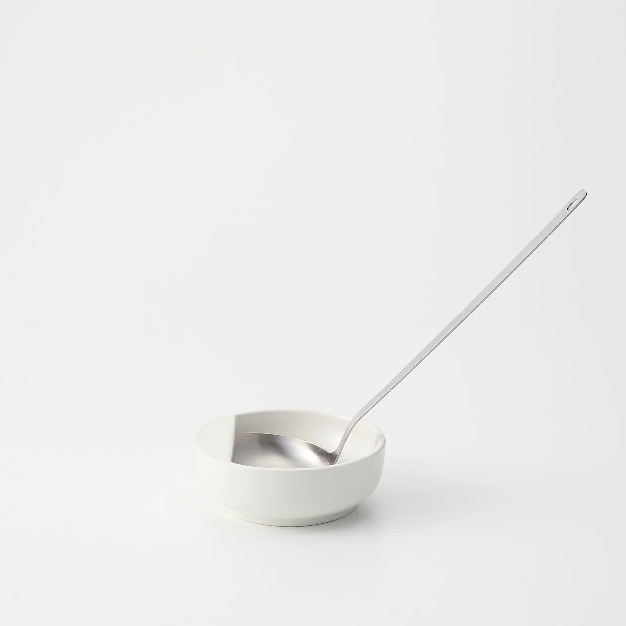 Beige Porcelain Ladle Rest - Image 3