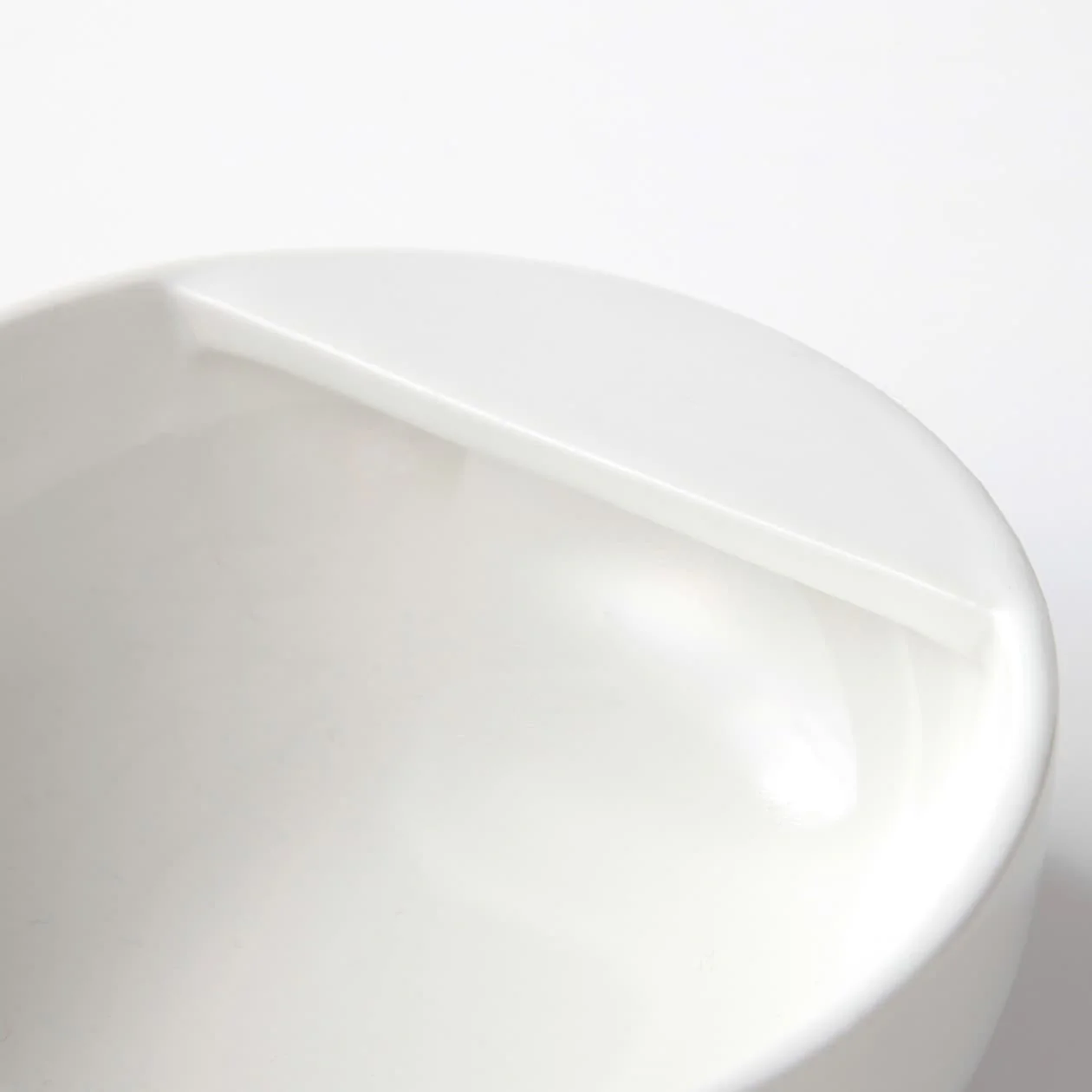 Beige Porcelain Ladle Rest - Image 4