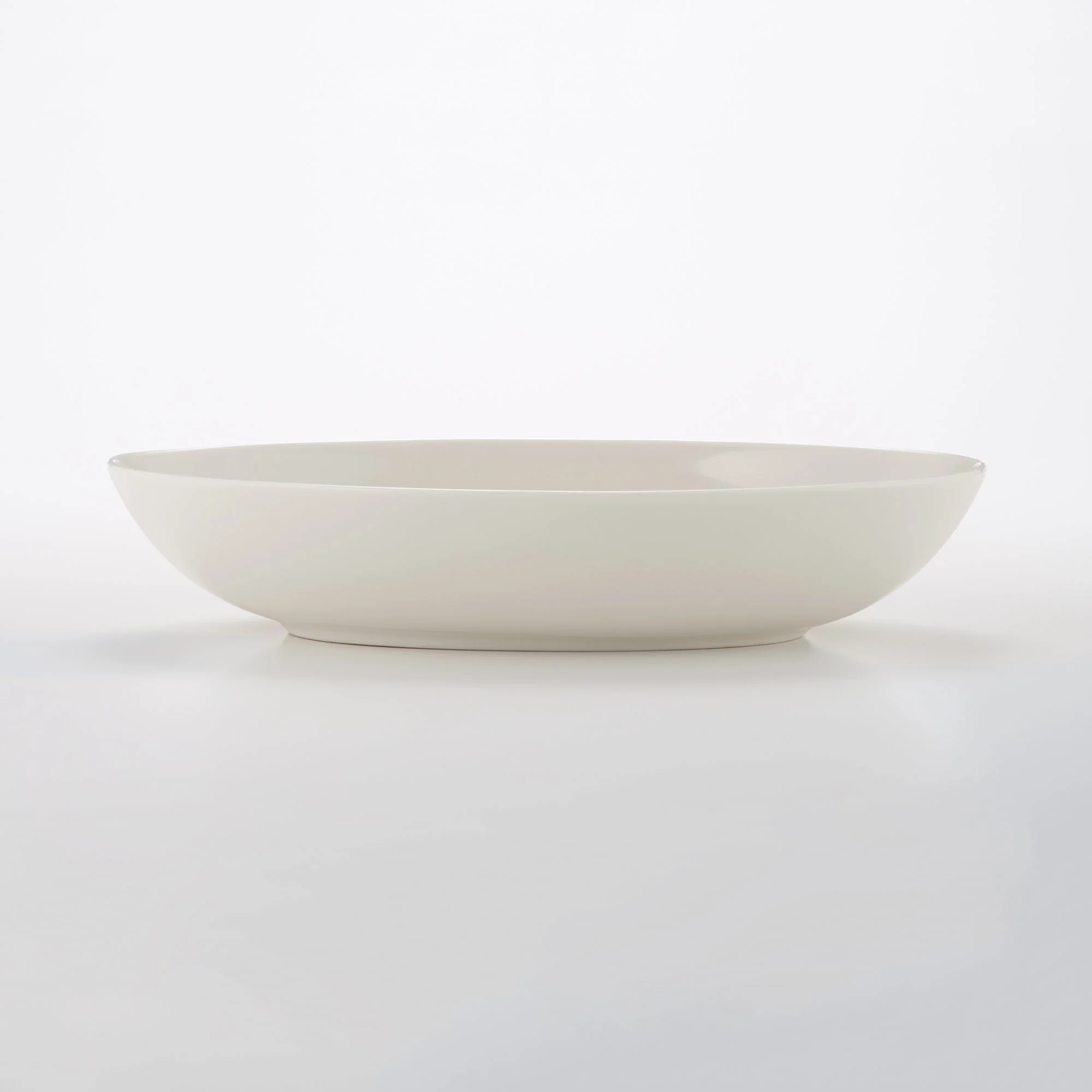 Beige Porcelain Oval Dish - Image 7