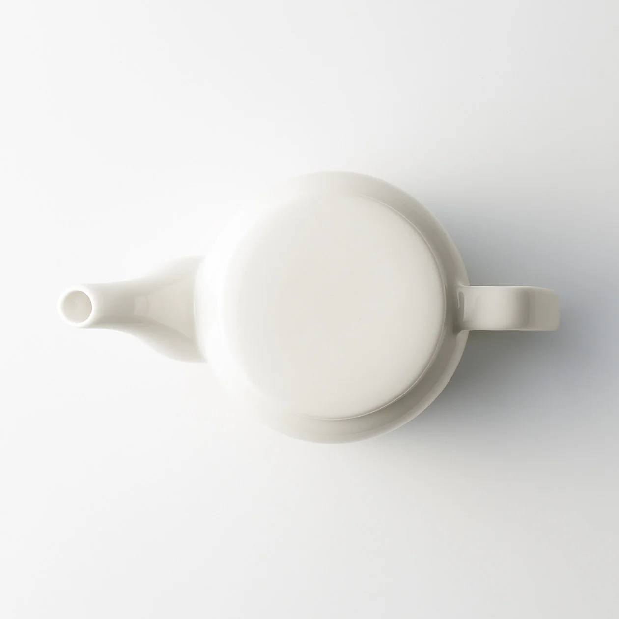 Beige Porcelain Tea Pot - Image 4