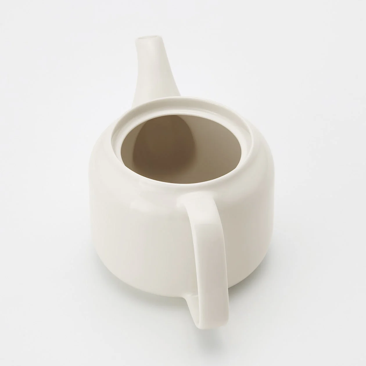 Beige Porcelain Tea Pot - Image 6