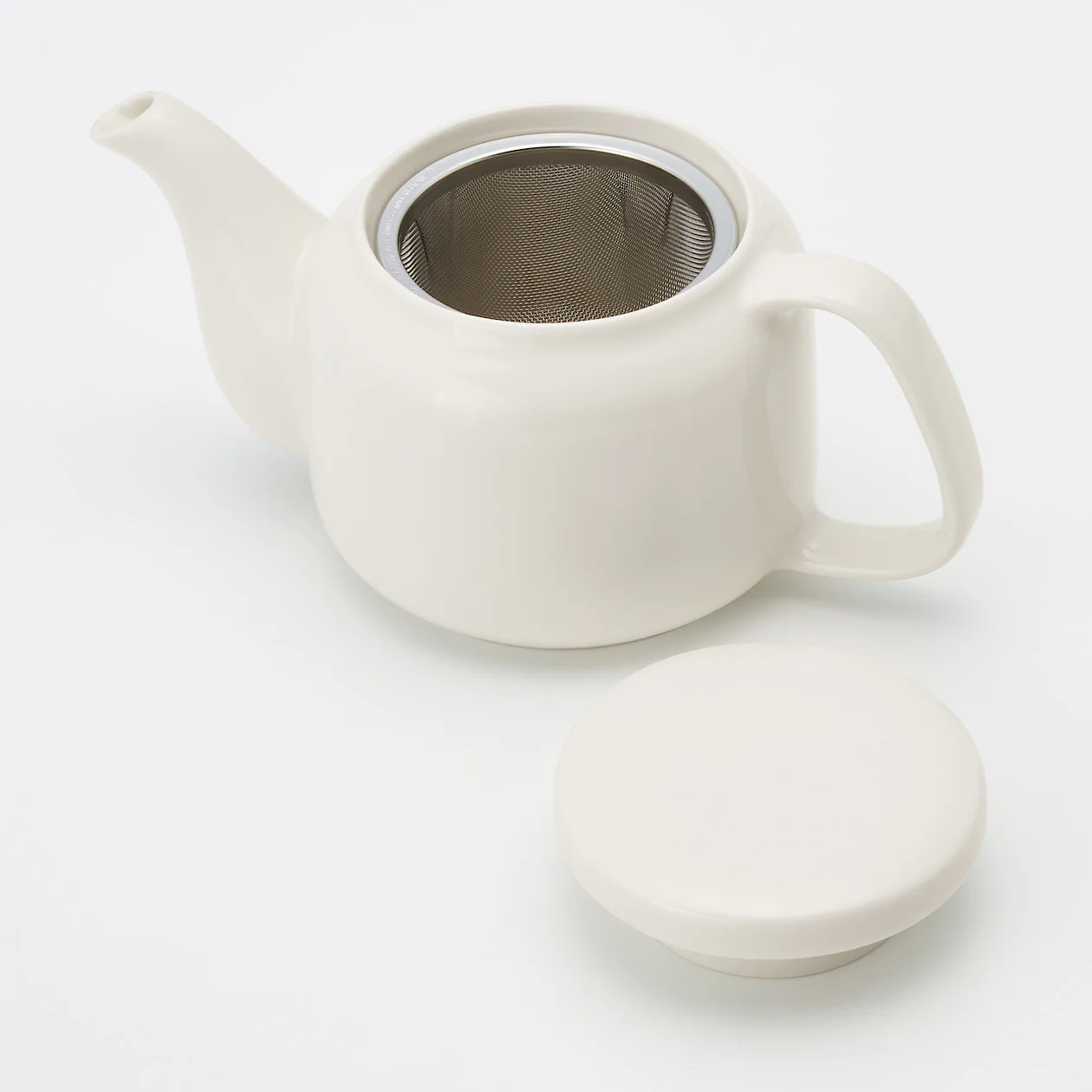Beige Porcelain Tea Pot - Image 7