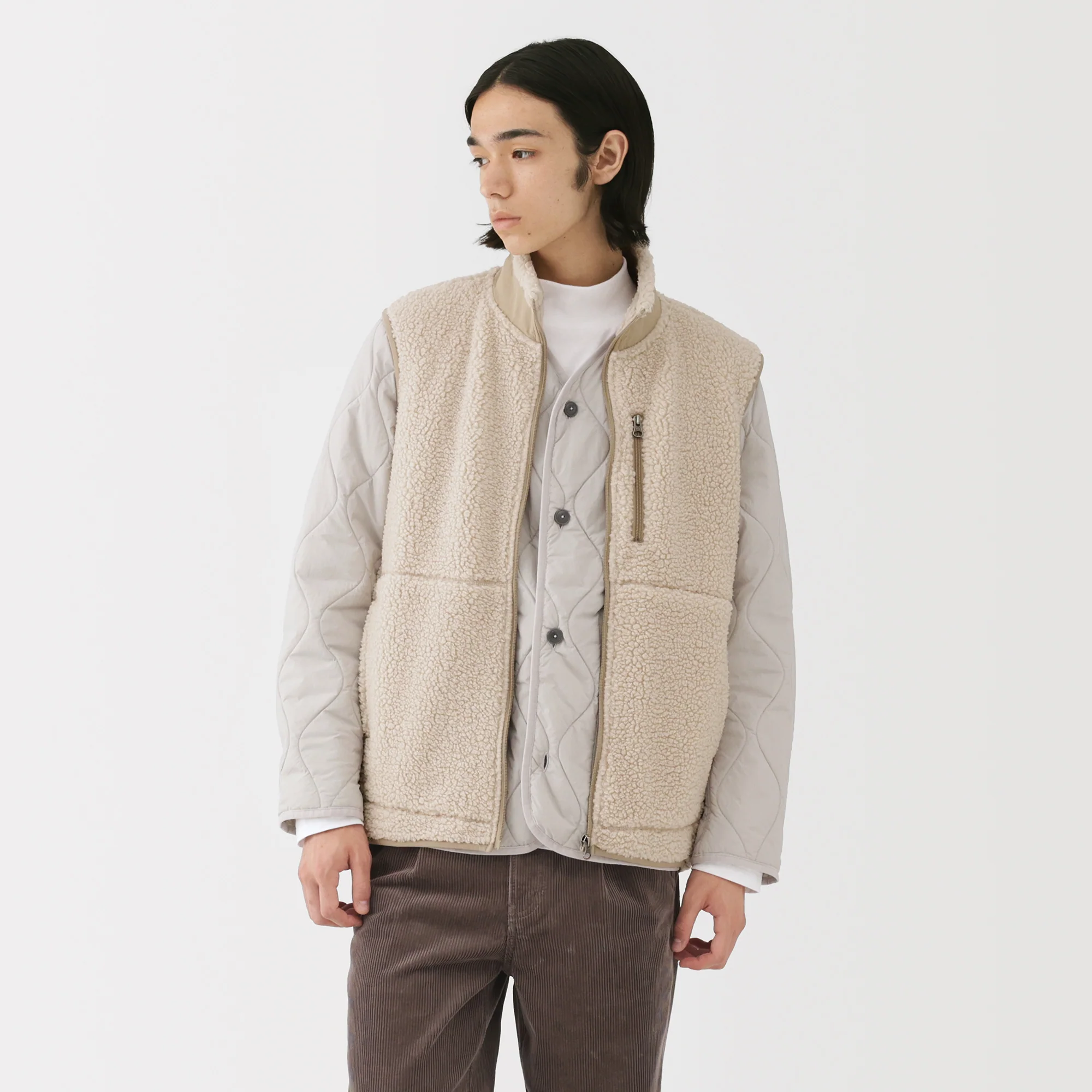 Boa Fleece Vest - Image 3