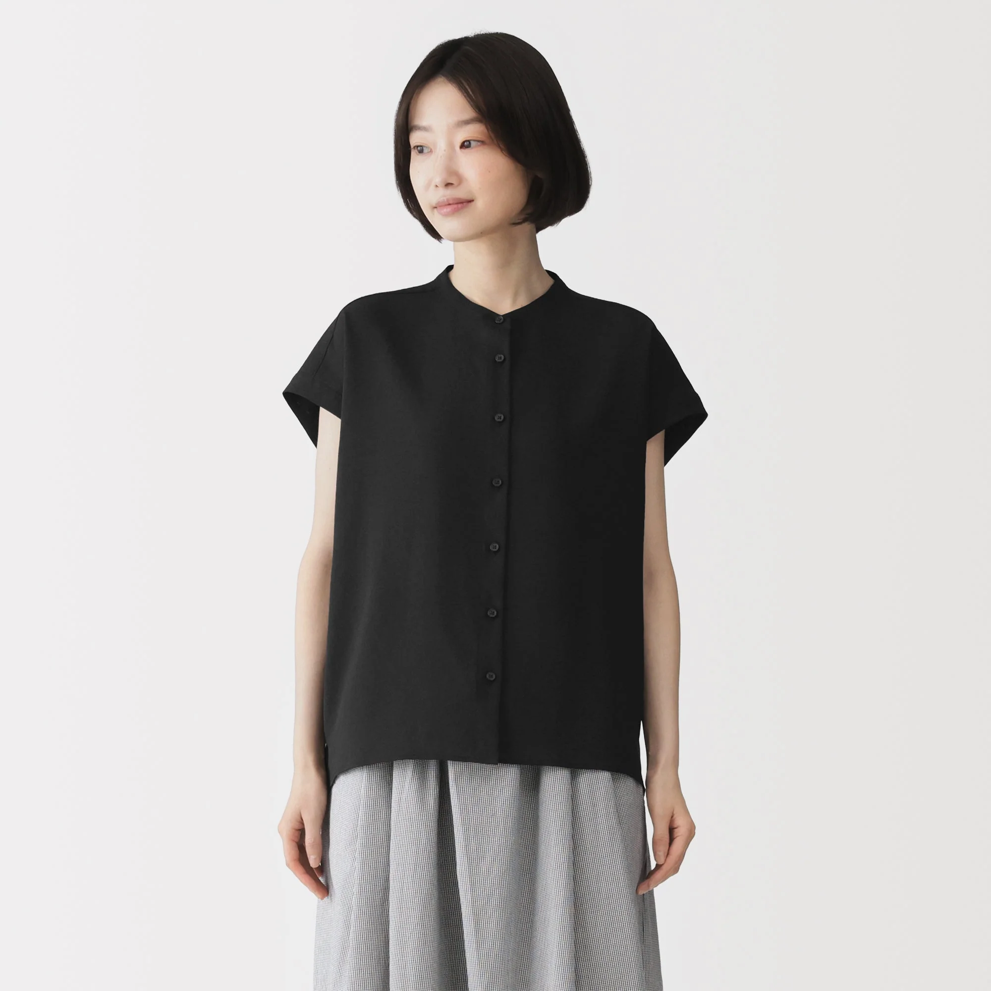 Breathable French Sleeve Blouse