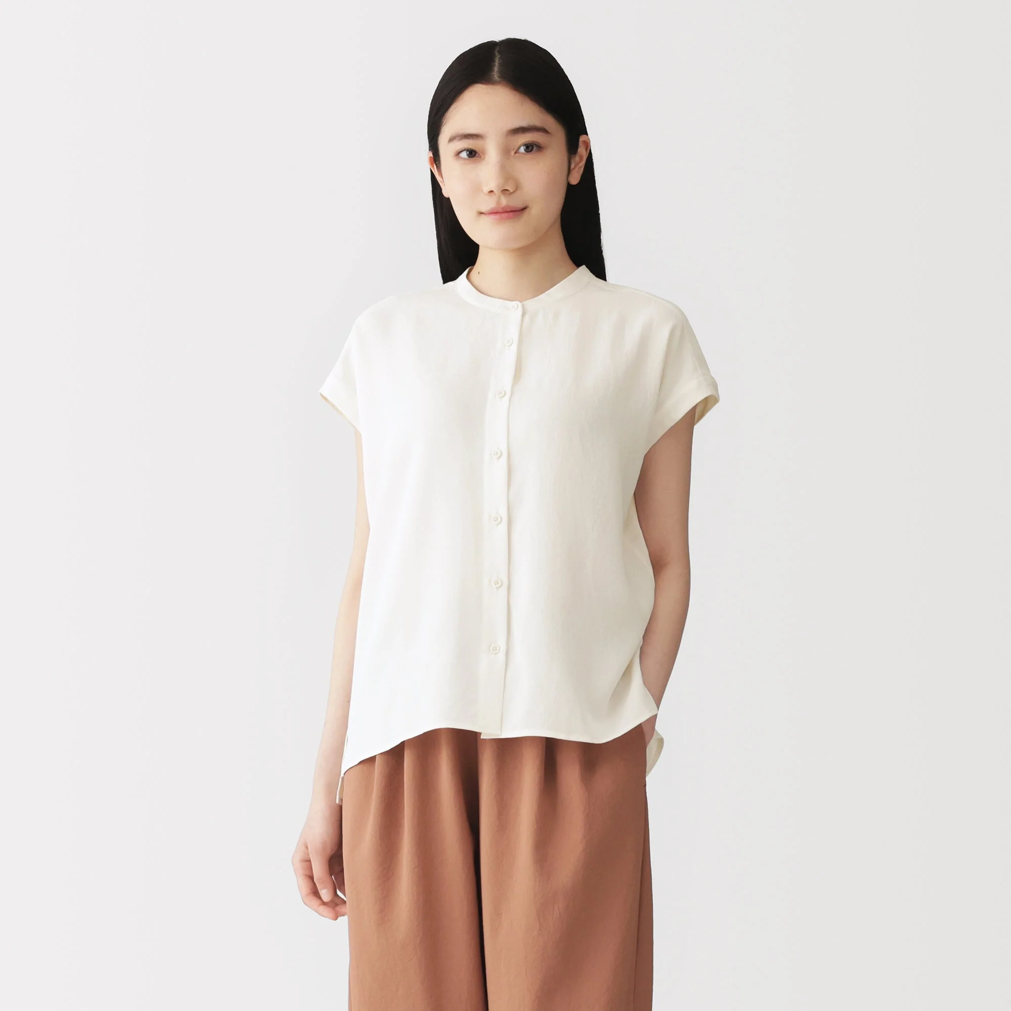 Breathable French Sleeve Blouse - Image 11