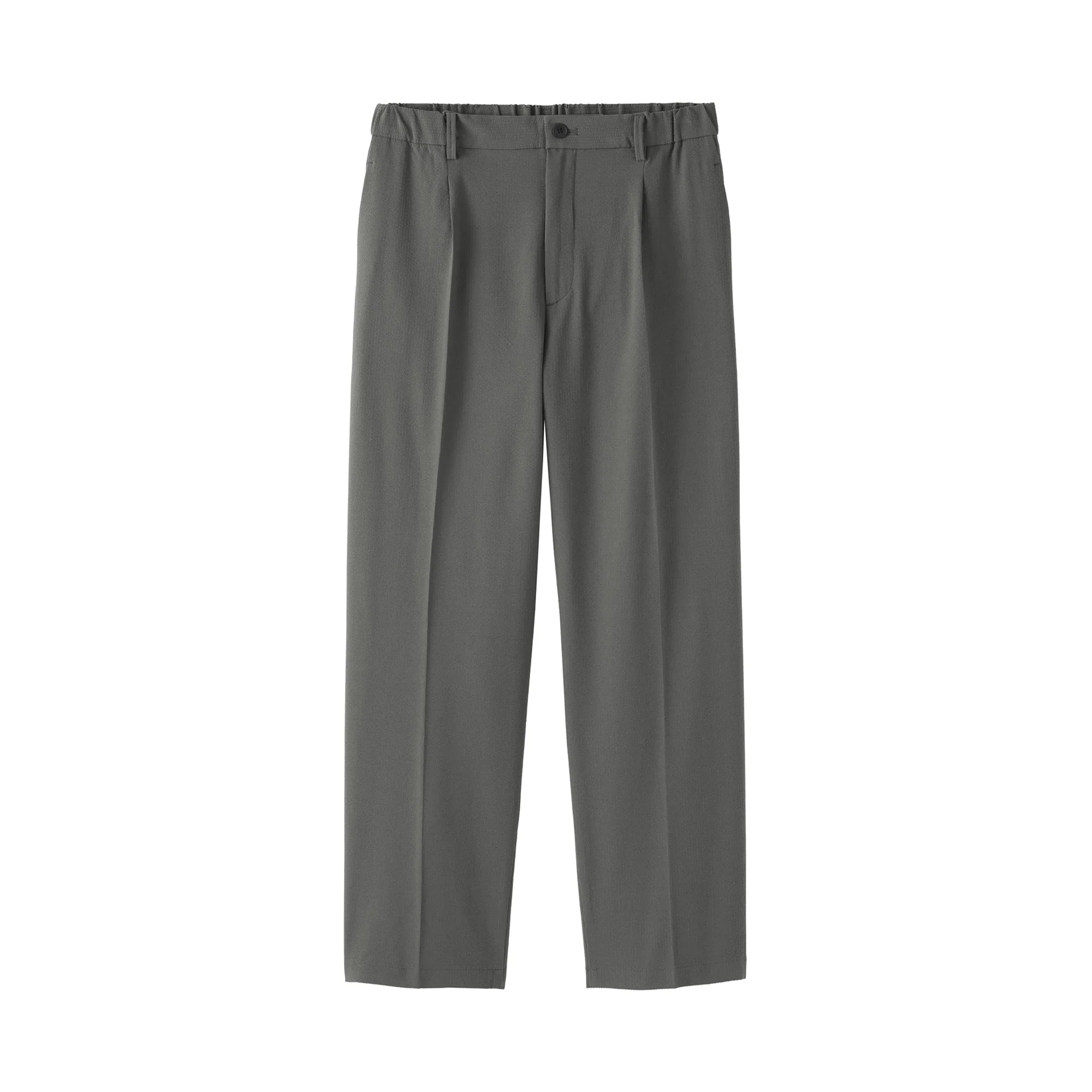 Breathable Seersucker Tapered Pants - Image 11