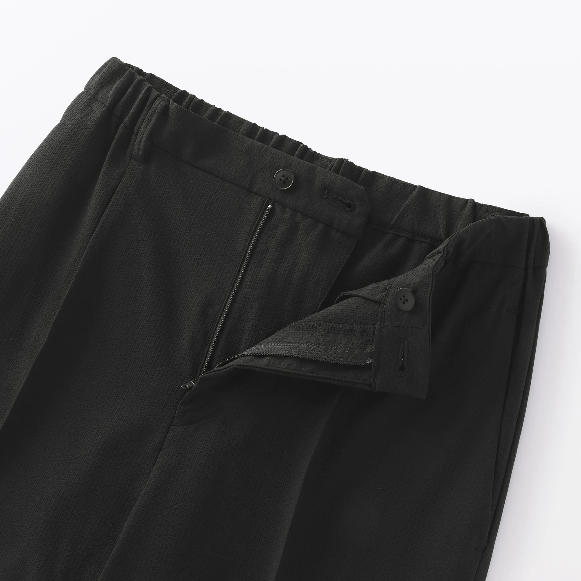 Breathable Seersucker Tapered Pants - Image 27