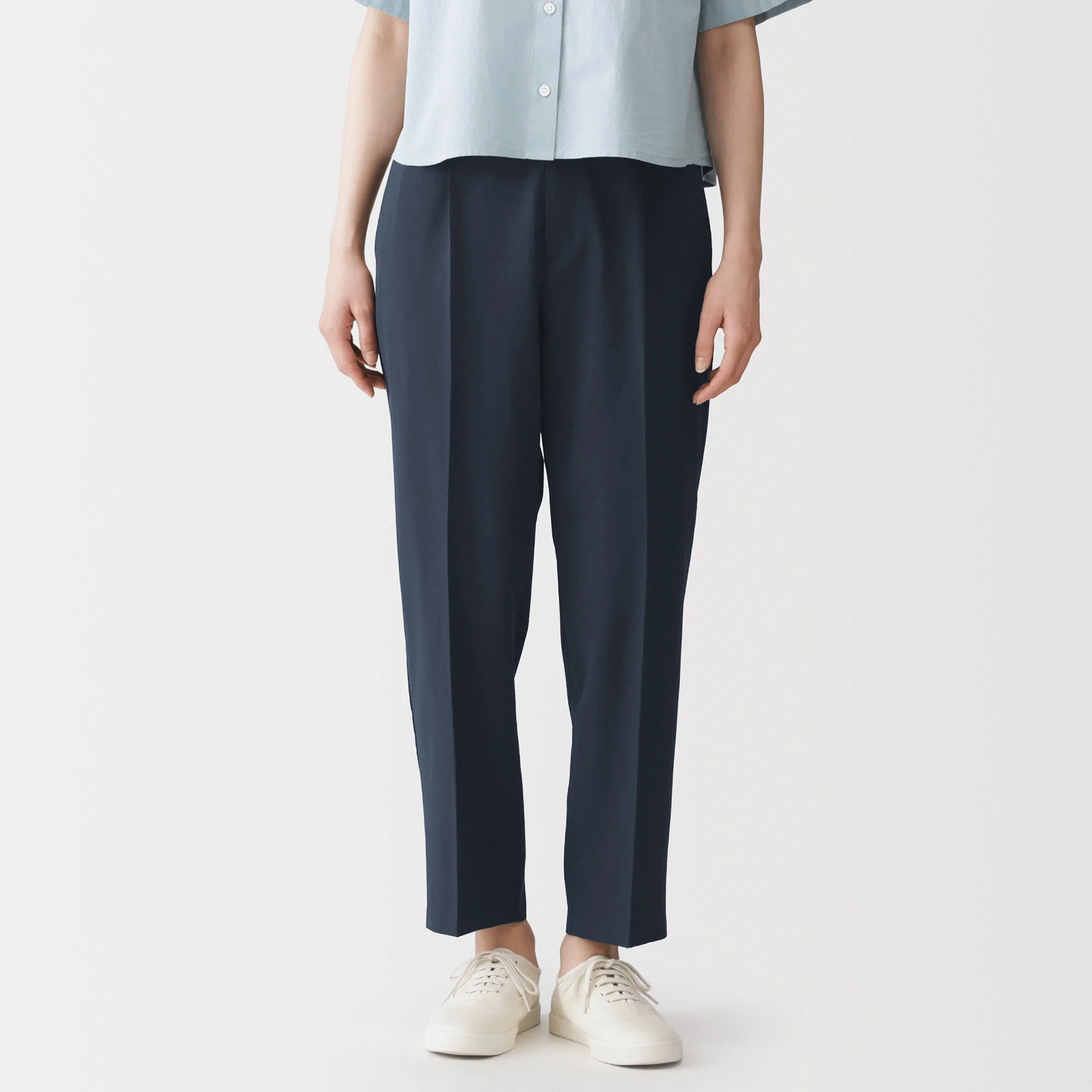 Breathable Seersucker Tapered Pants - Image 30