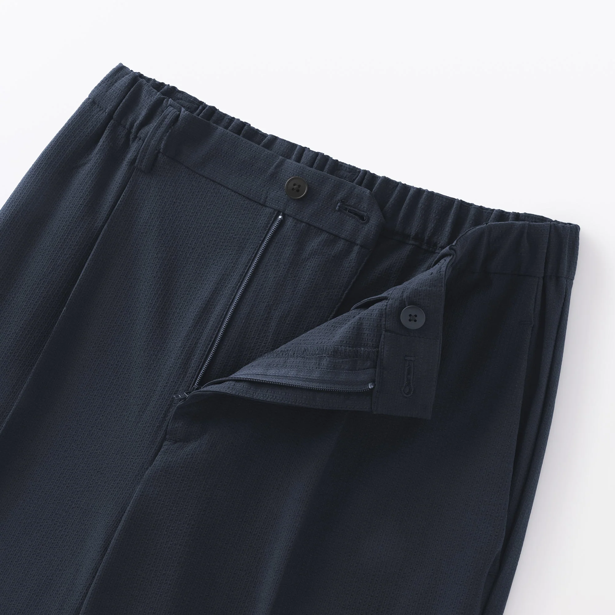 Breathable Seersucker Tapered Pants - Image 36