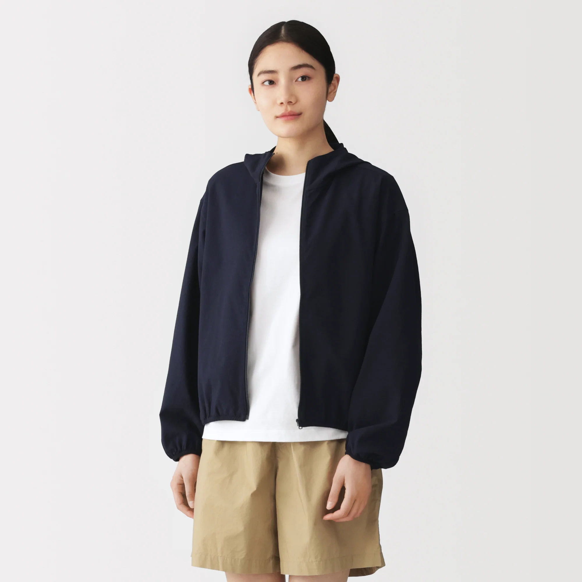 Breathable Seersucker Zip Hoodie - Image 21