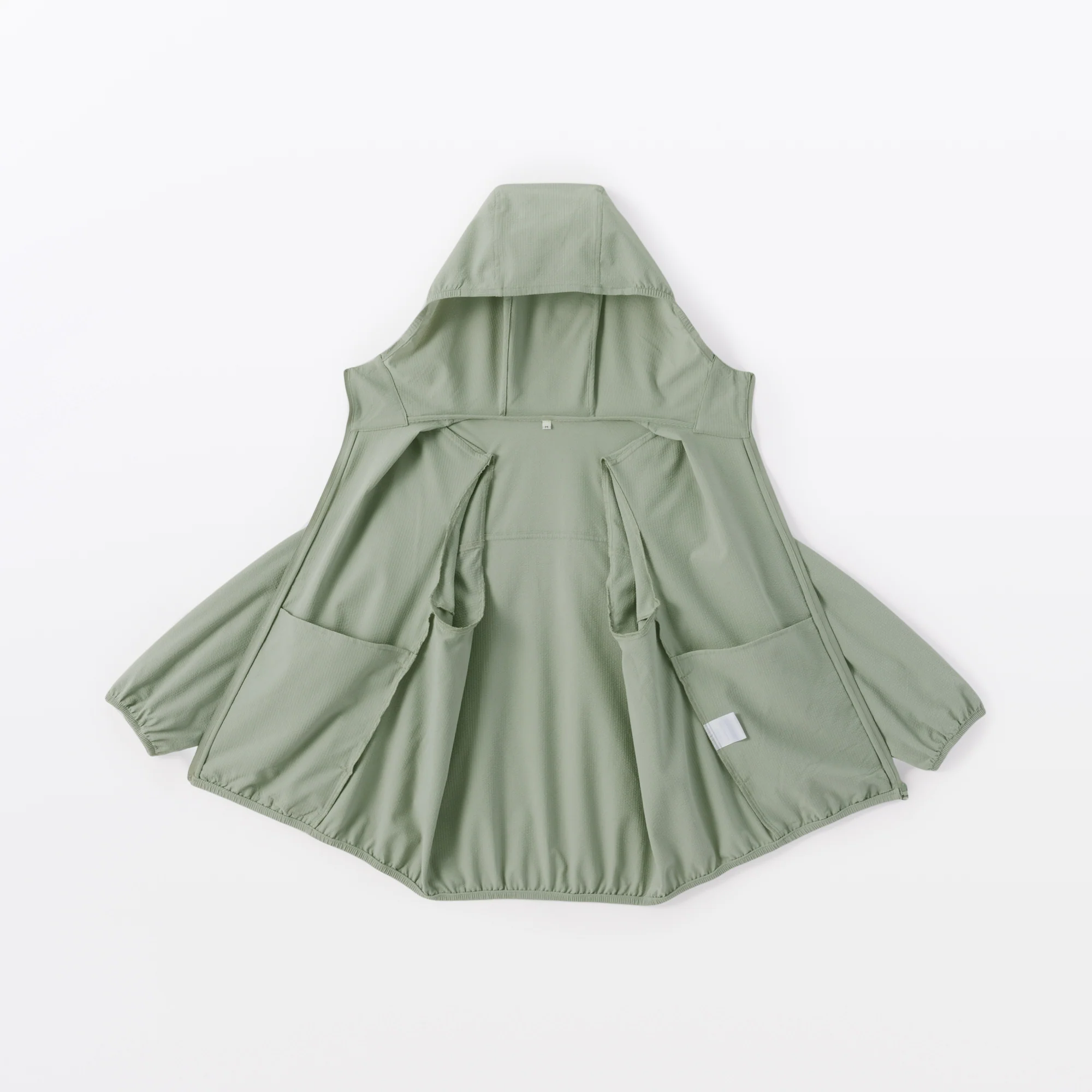 Breathable Seersucker Zip Hoodie - Image 9
