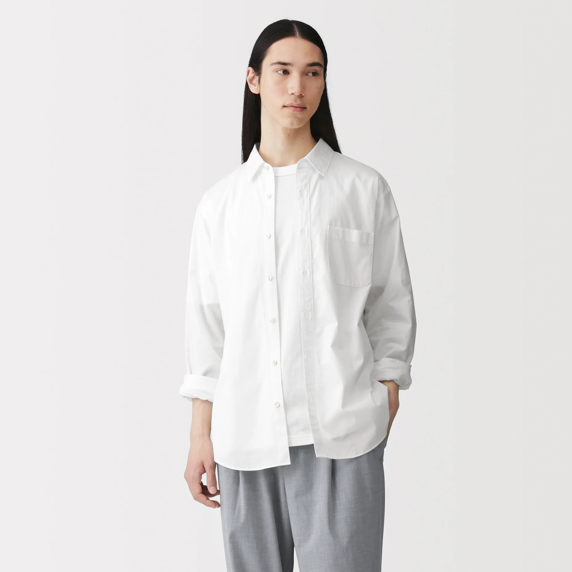 Broadcloth Long Sleeve Shirt - Image 12
