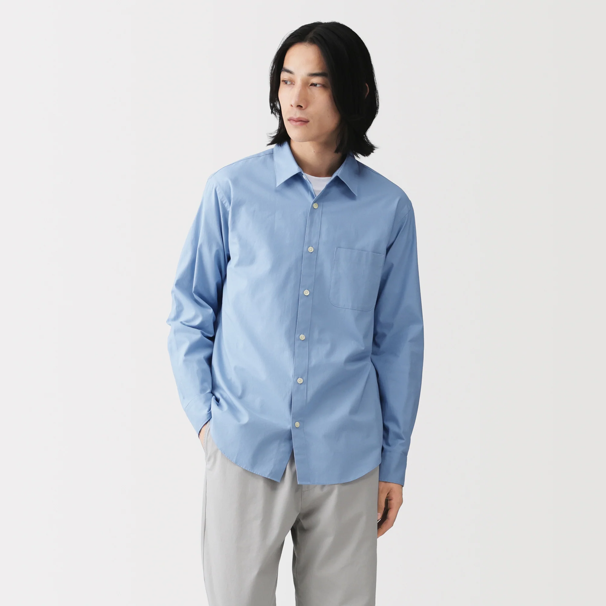 Broadcloth Long Sleeve Shirt - Image 21