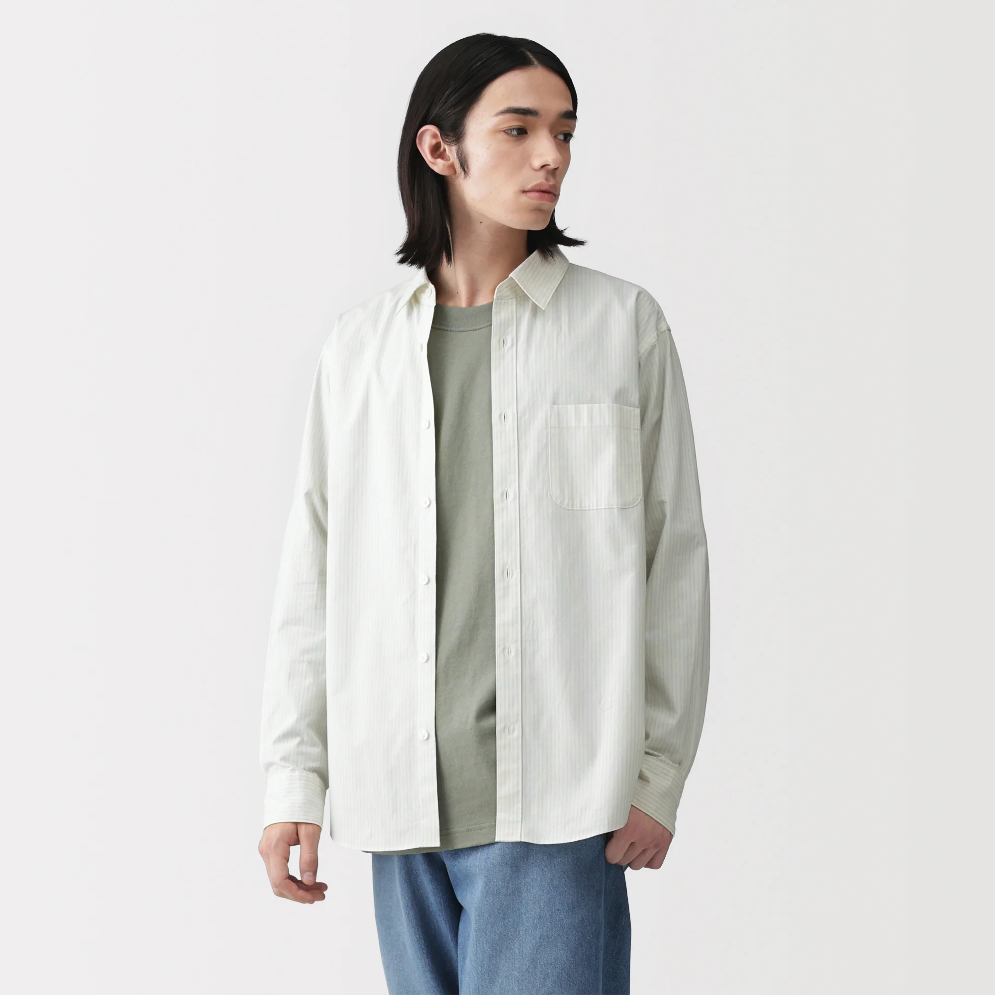 Broadcloth Long Sleeve Shirt - Image 30