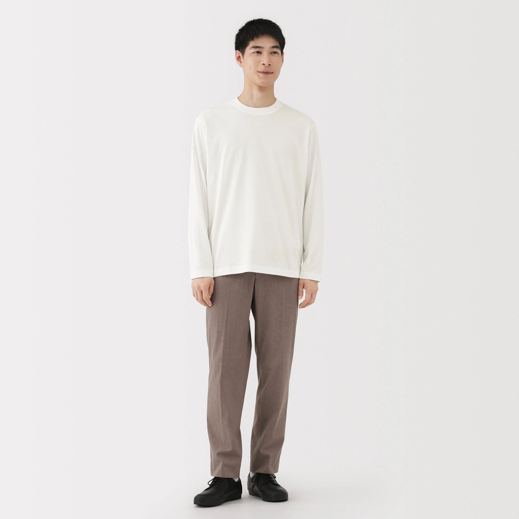 Brushed Crew Neck T-Shirt - Image 12