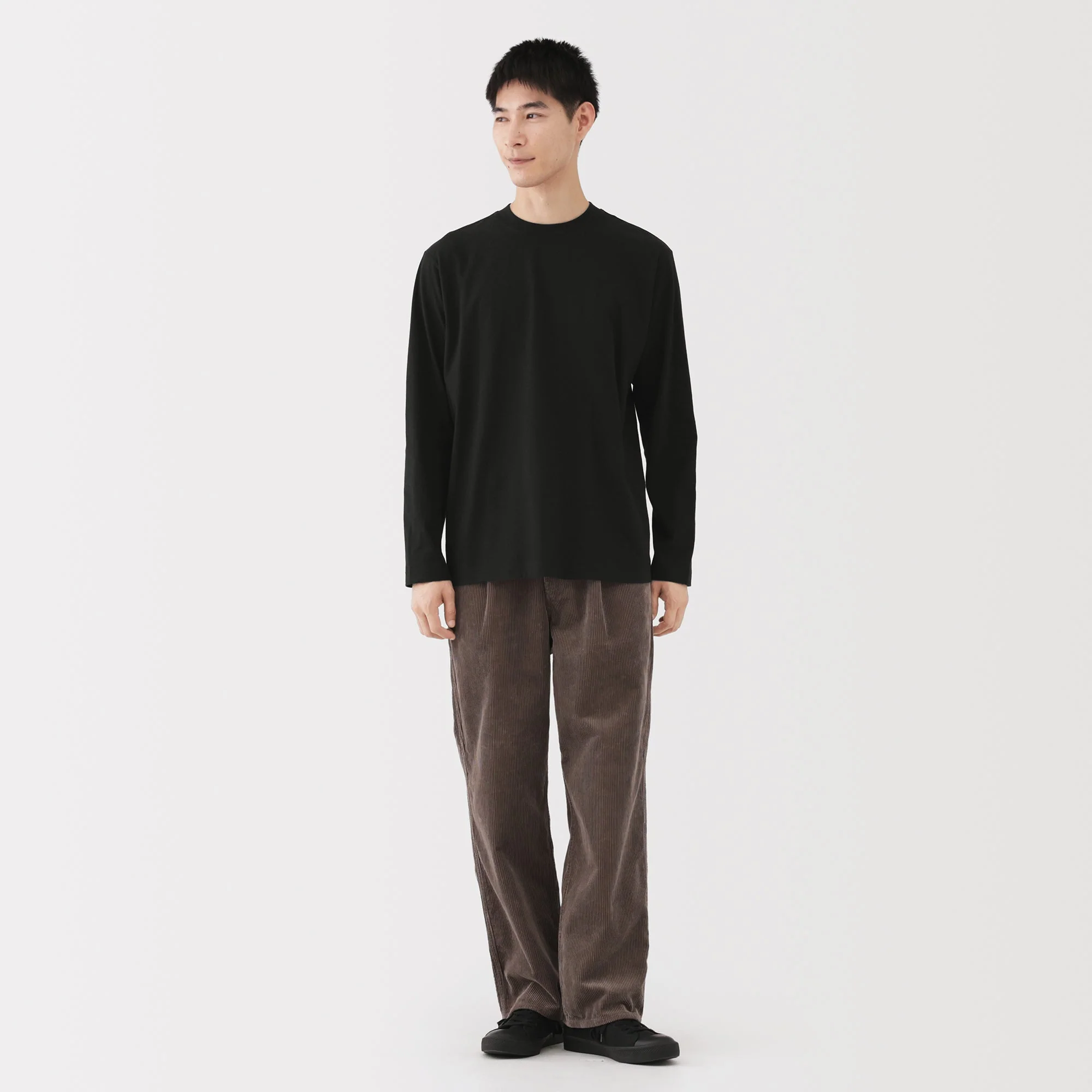 Brushed Crew Neck T-Shirt - Image 20