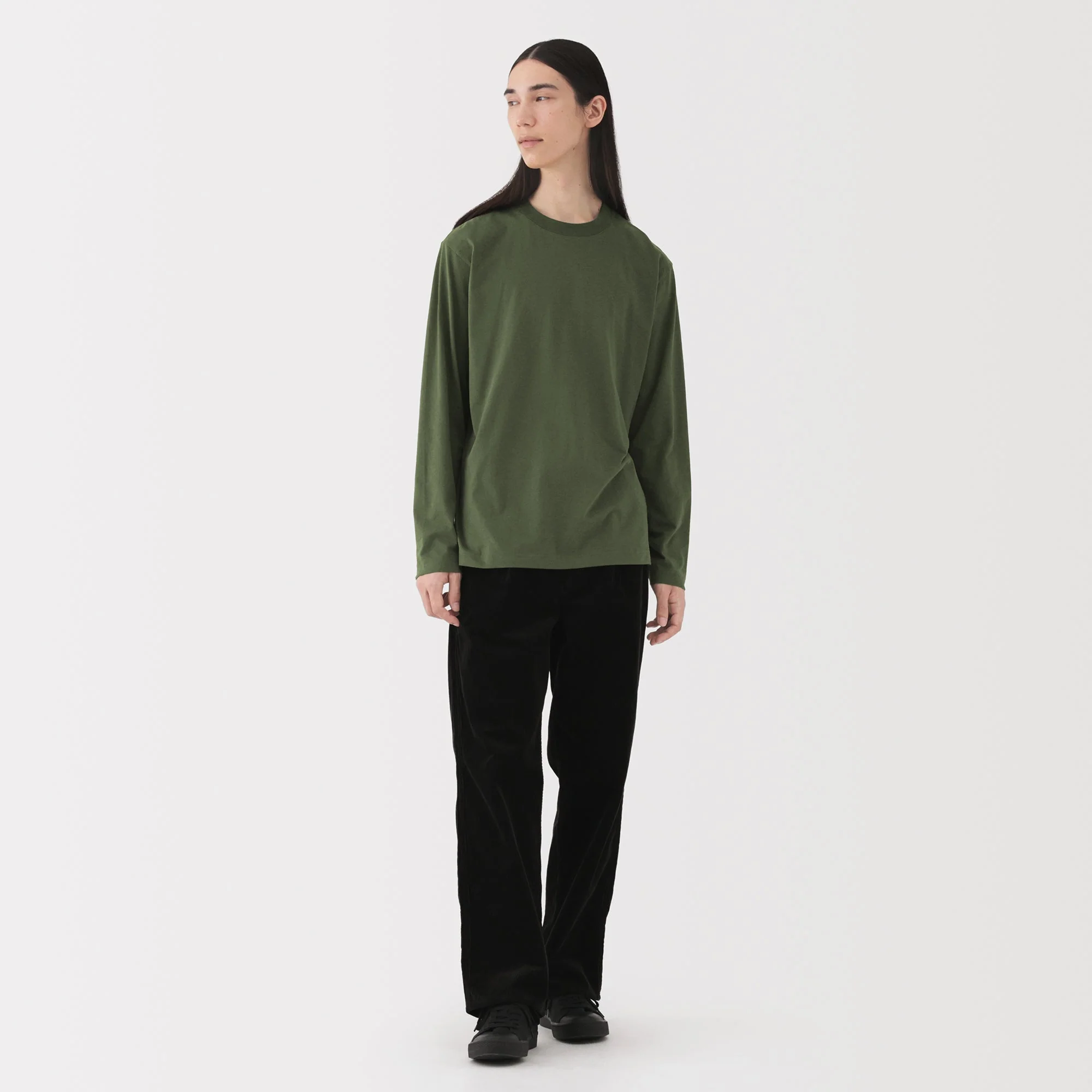 Brushed Crew Neck T-Shirt - Image 27