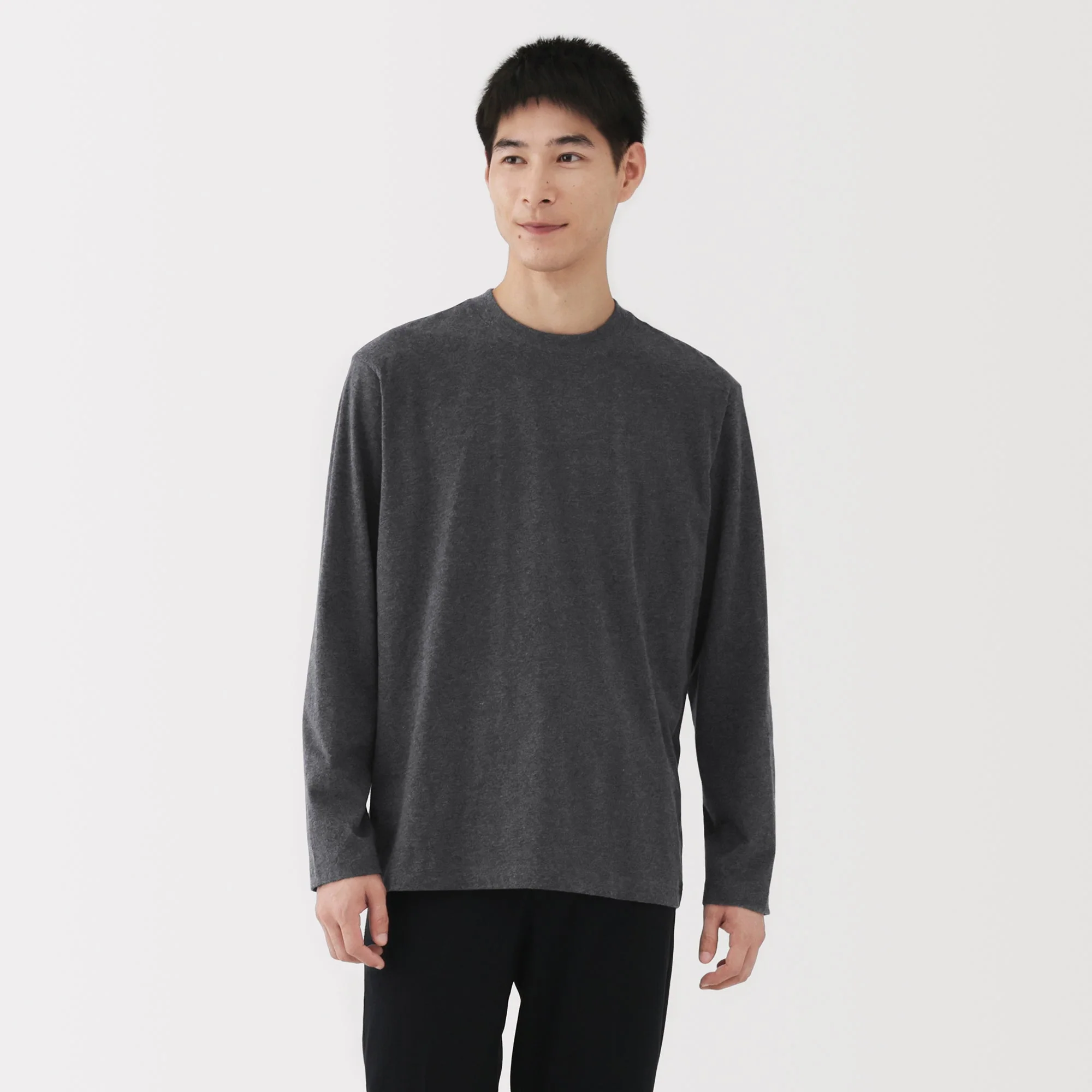 Brushed Crew Neck T-Shirt - Image 3