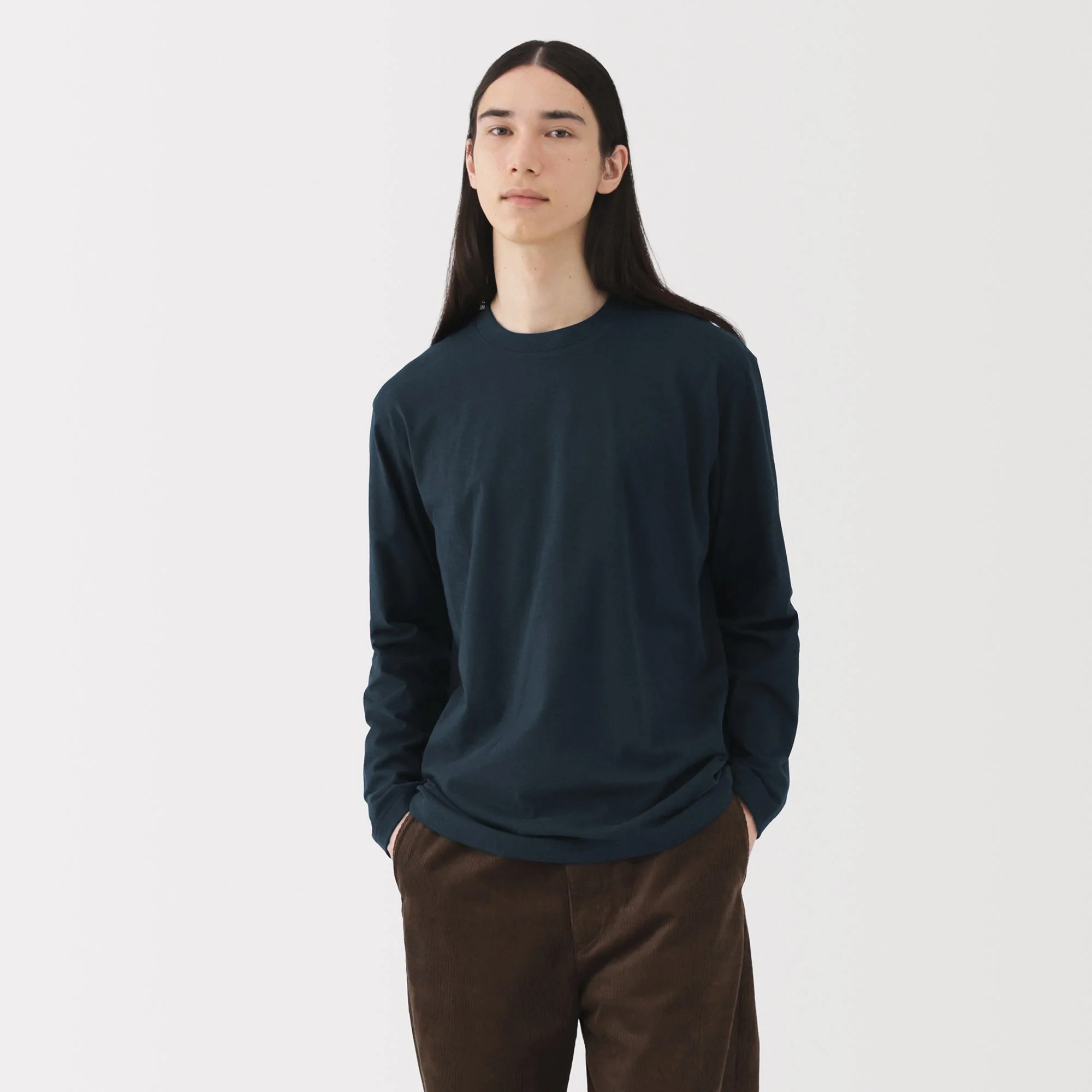 Brushed Crew Neck T-Shirt - Image 34