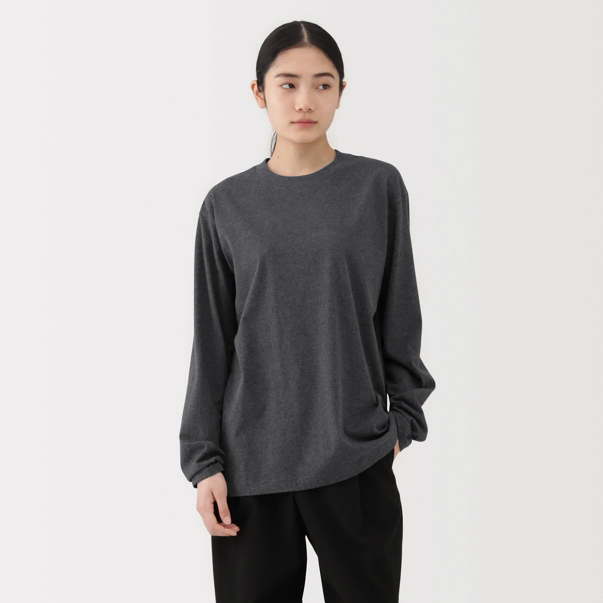 Brushed Crew Neck T-Shirt - Image 4