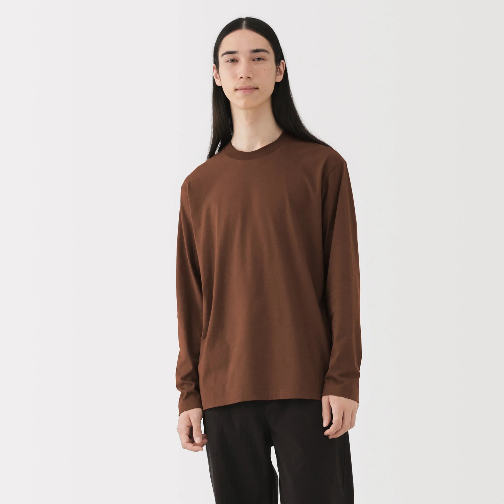 Brushed Crew Neck T-Shirt - Image 42