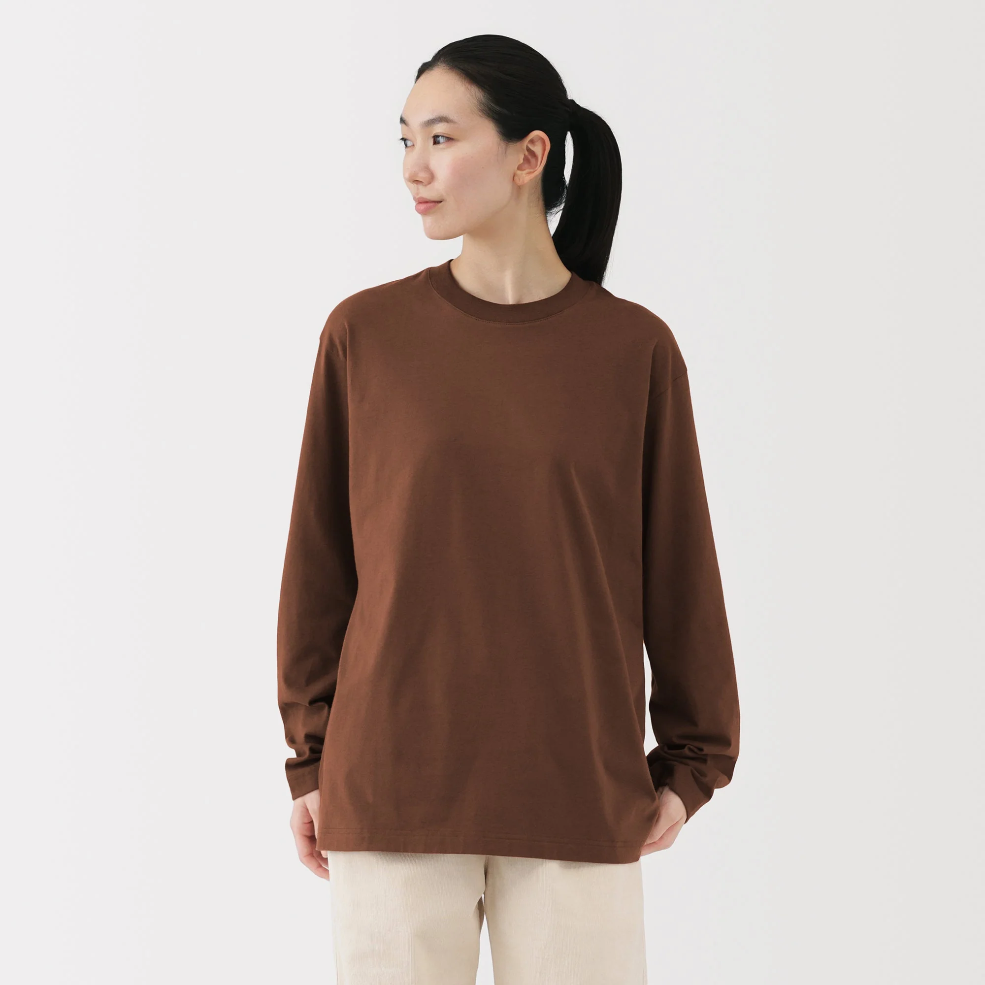 Brushed Crew Neck T-Shirt - Image 44