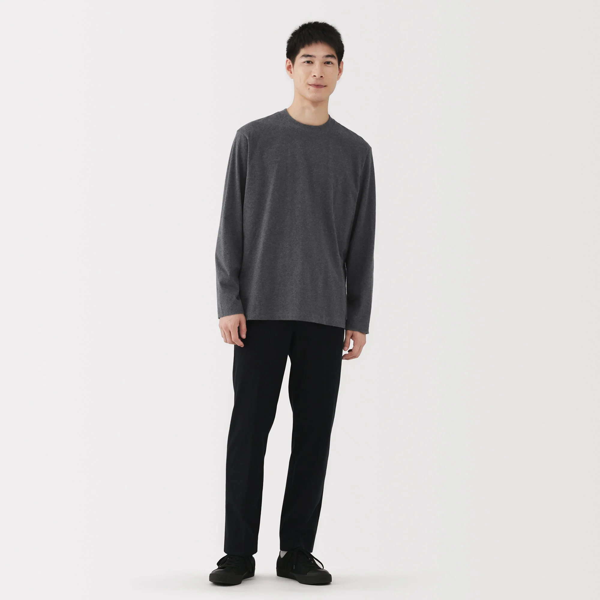 Brushed Crew Neck T-Shirt - Image 5