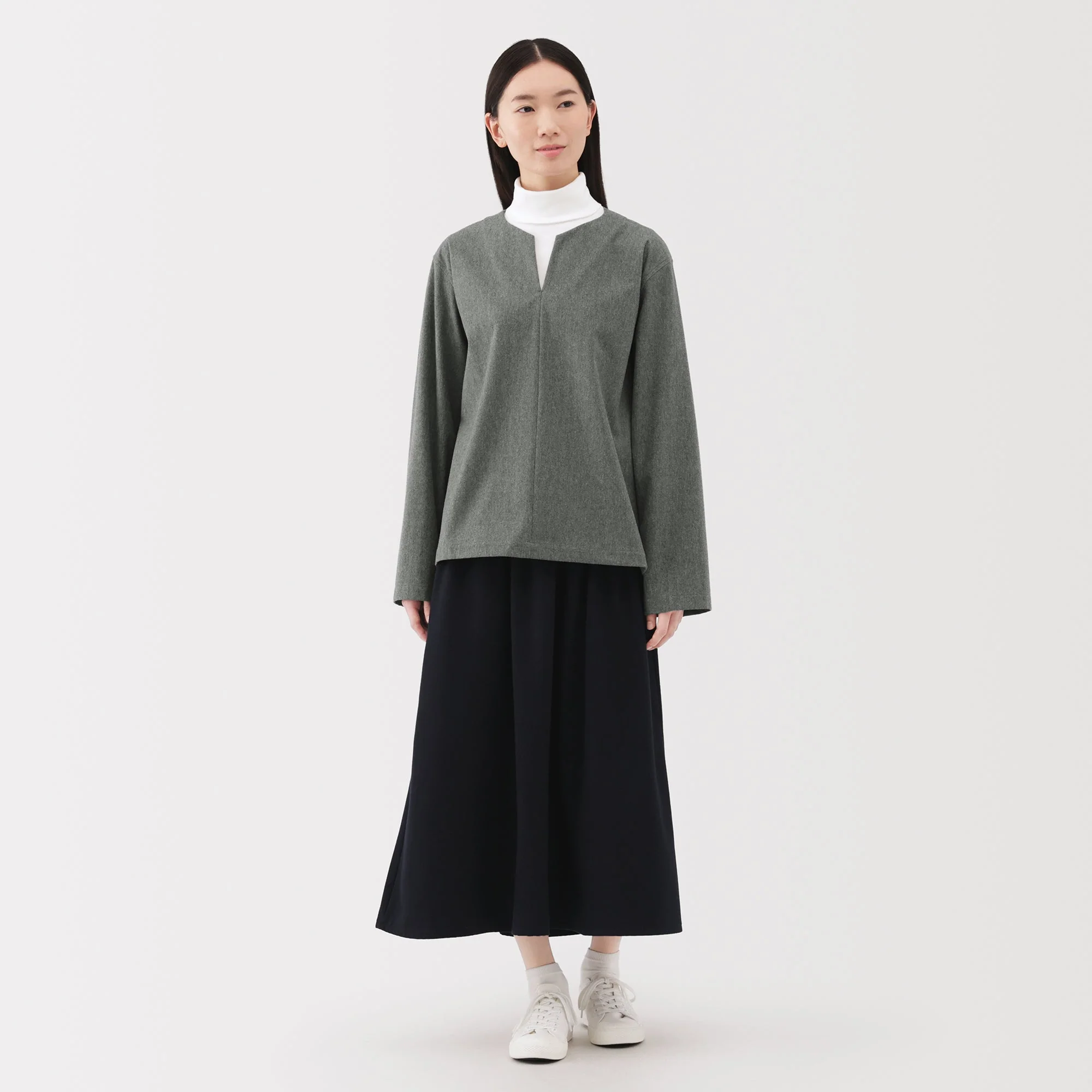 Brushed Pullover Blouse - Image 4
