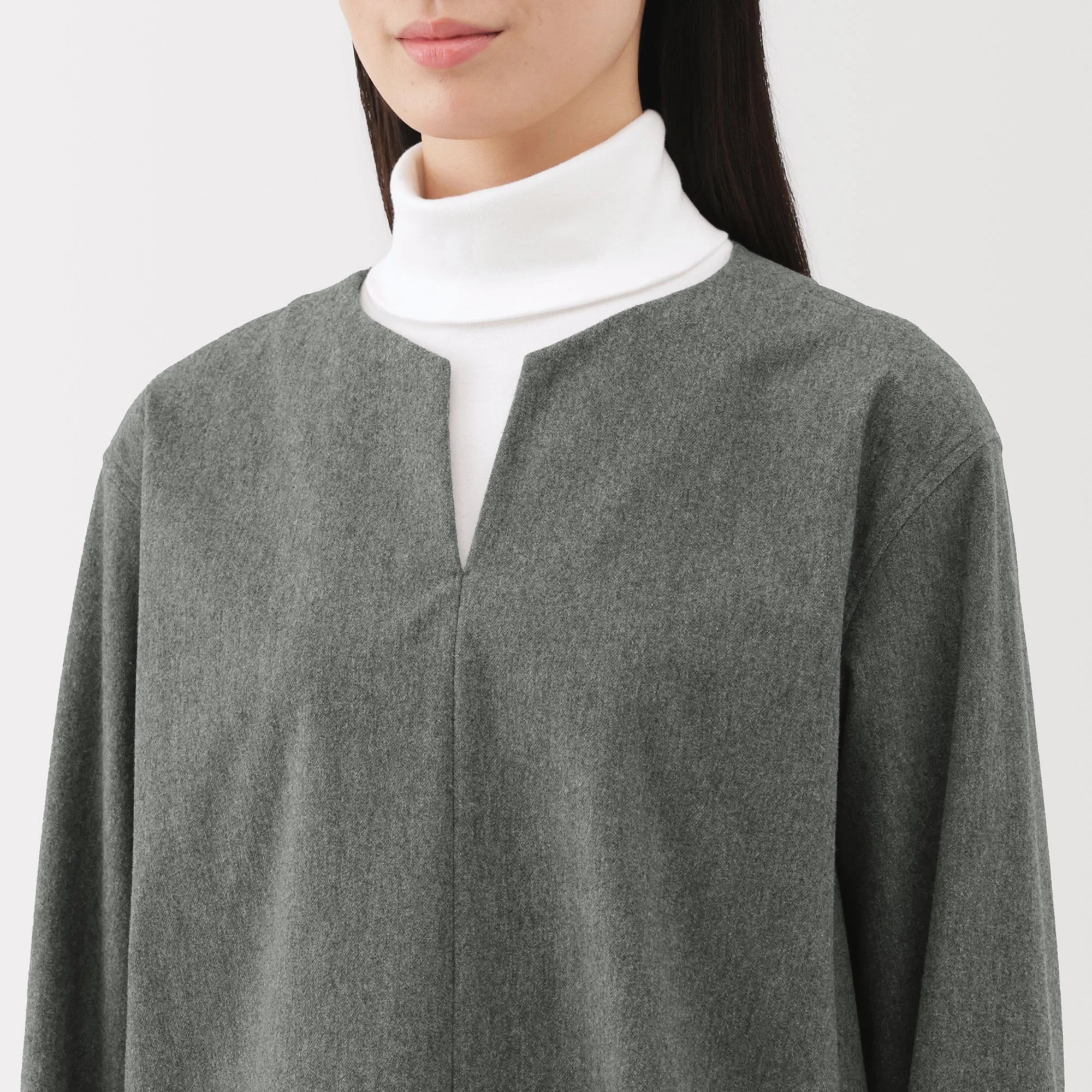 Brushed Pullover Blouse - Image 7