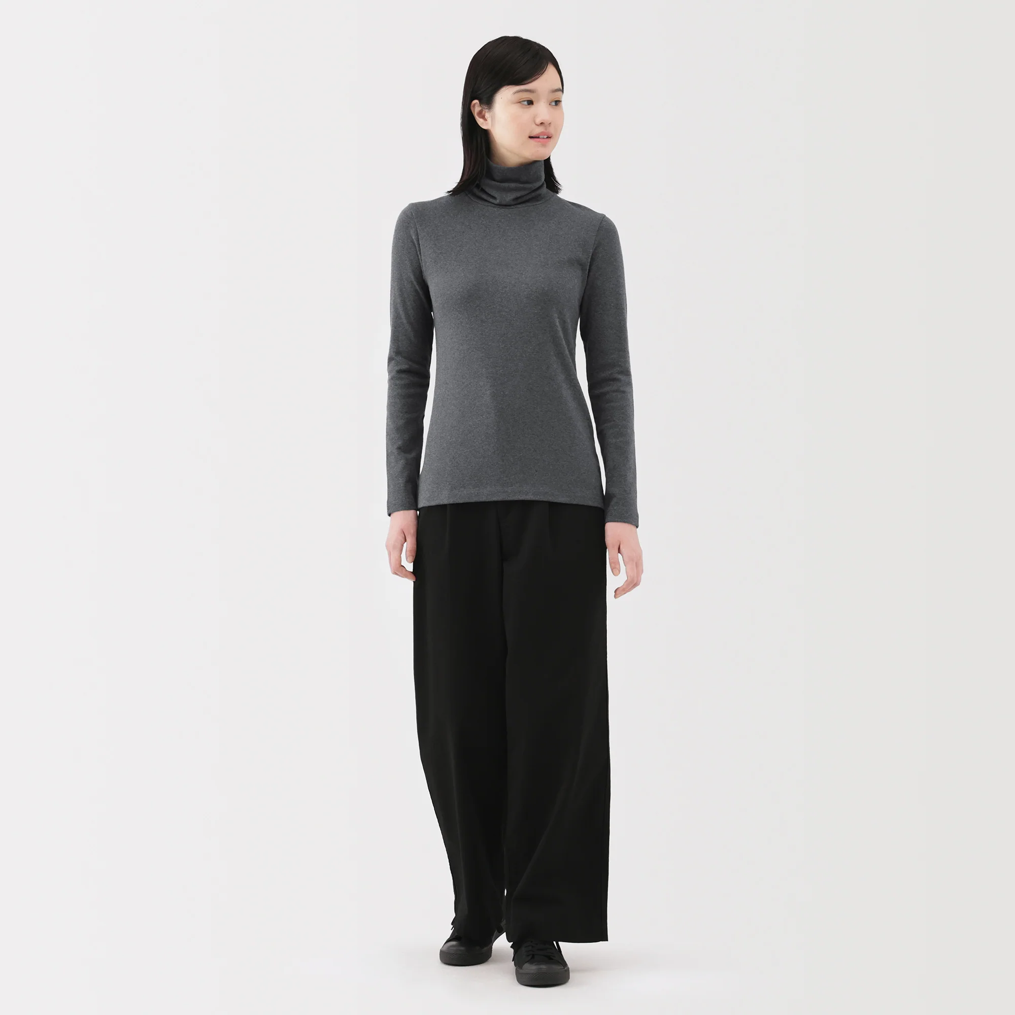 Brushed Turtleneck T-Shirt - Image 11