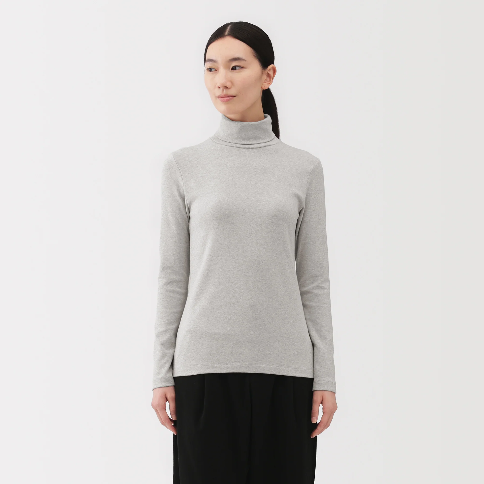 Brushed Turtleneck T-Shirt - Image 24