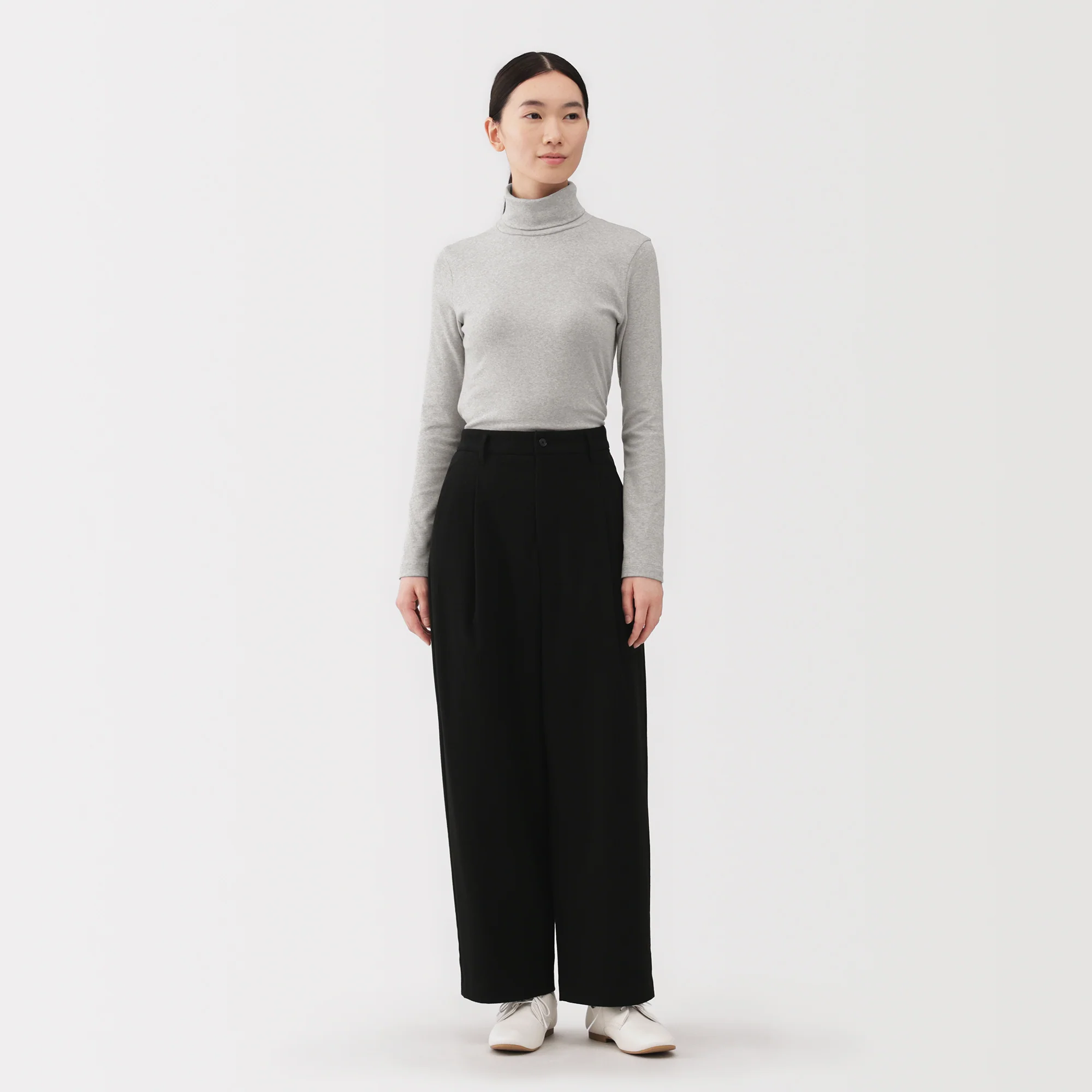 Brushed Turtleneck T-Shirt - Image 25