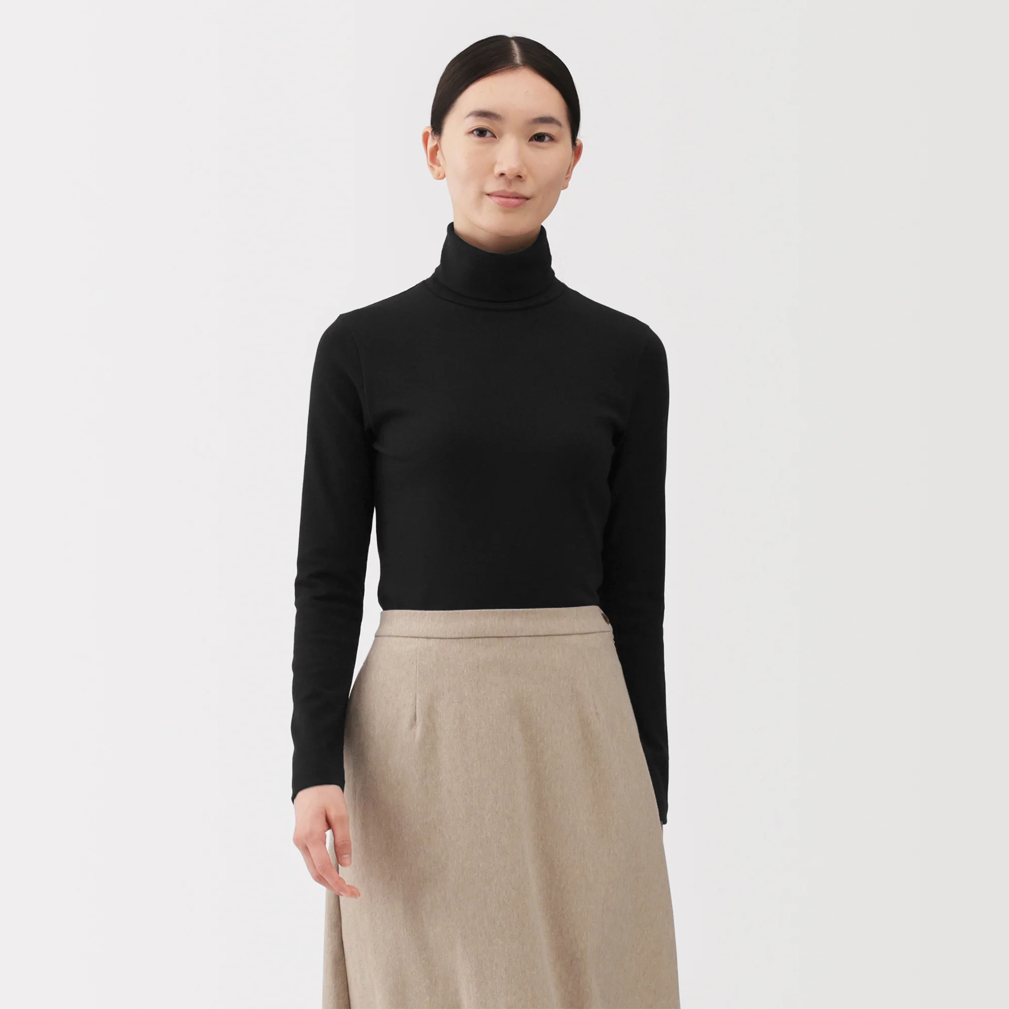 Brushed Turtleneck T-Shirt - Image 31
