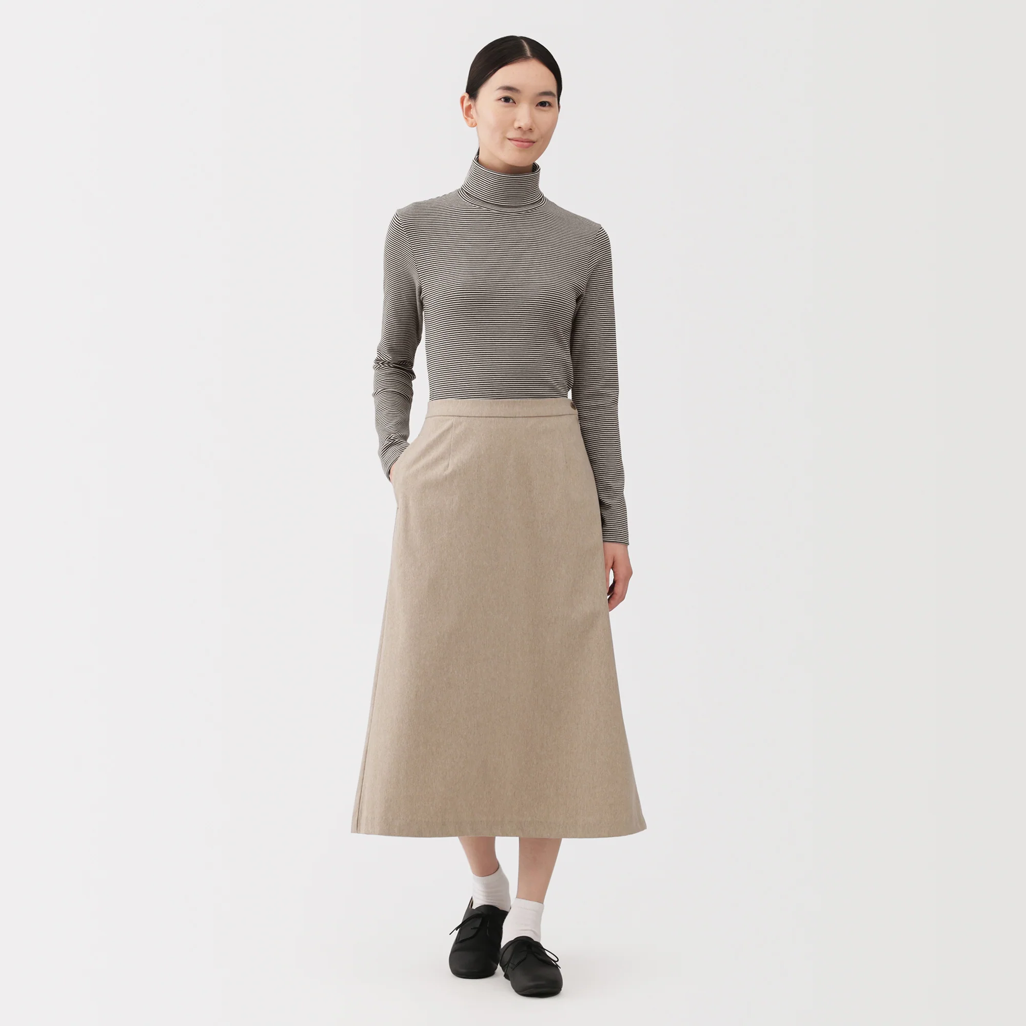 Brushed Turtleneck T-Shirt - Image 39