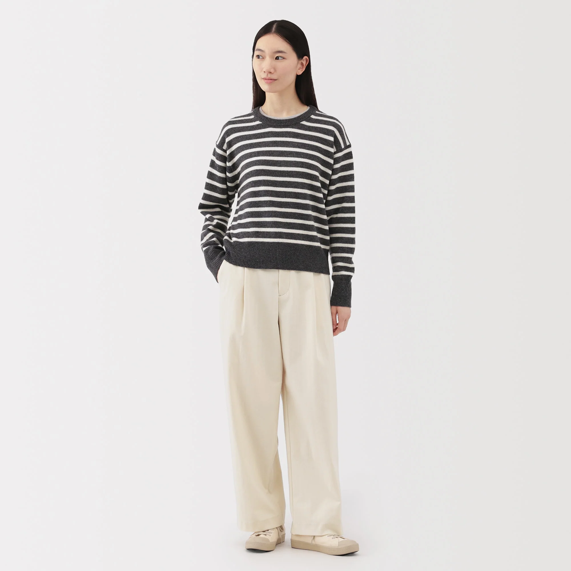 Brushed Wide Pants - Image 22