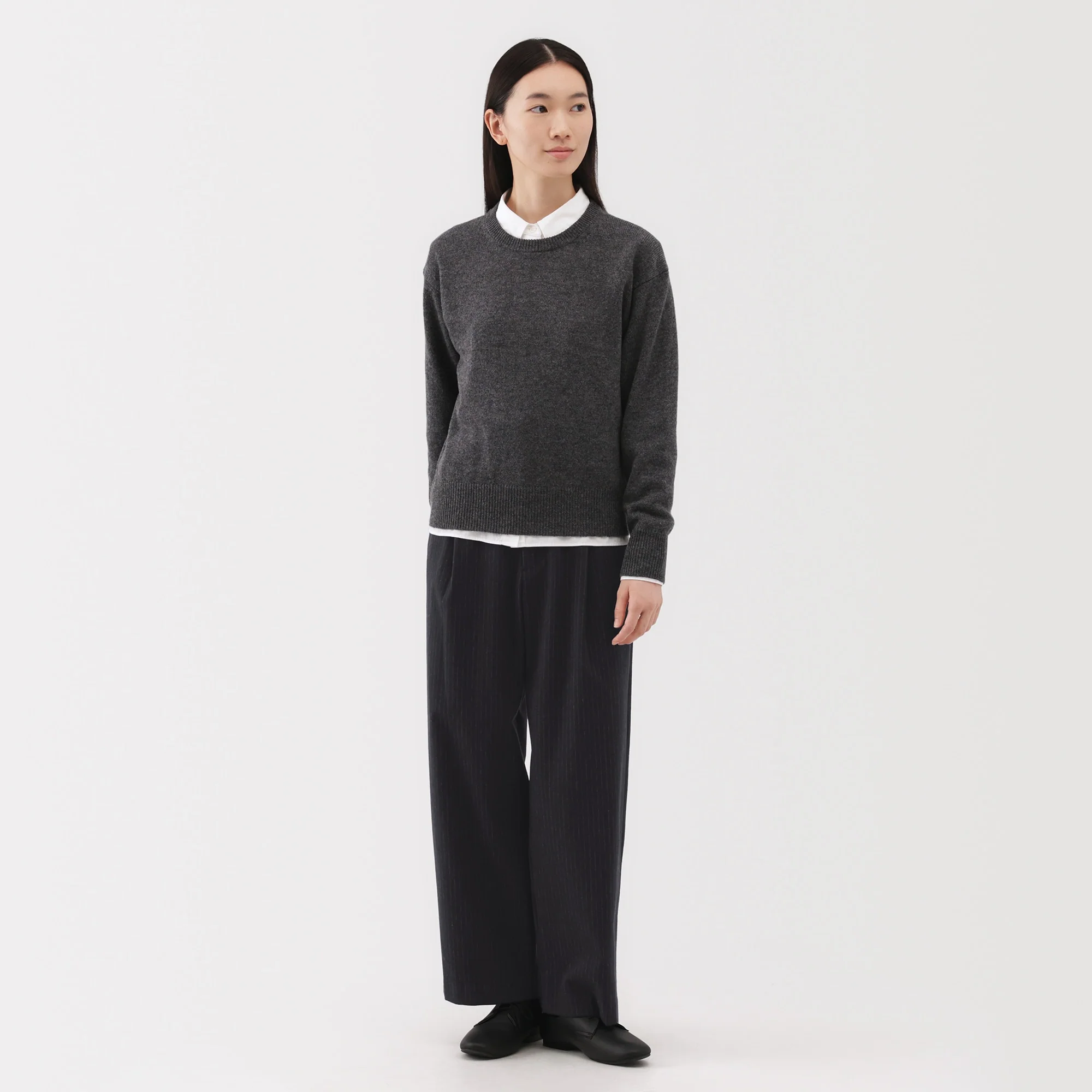 Brushed Wide Pants - Image 32