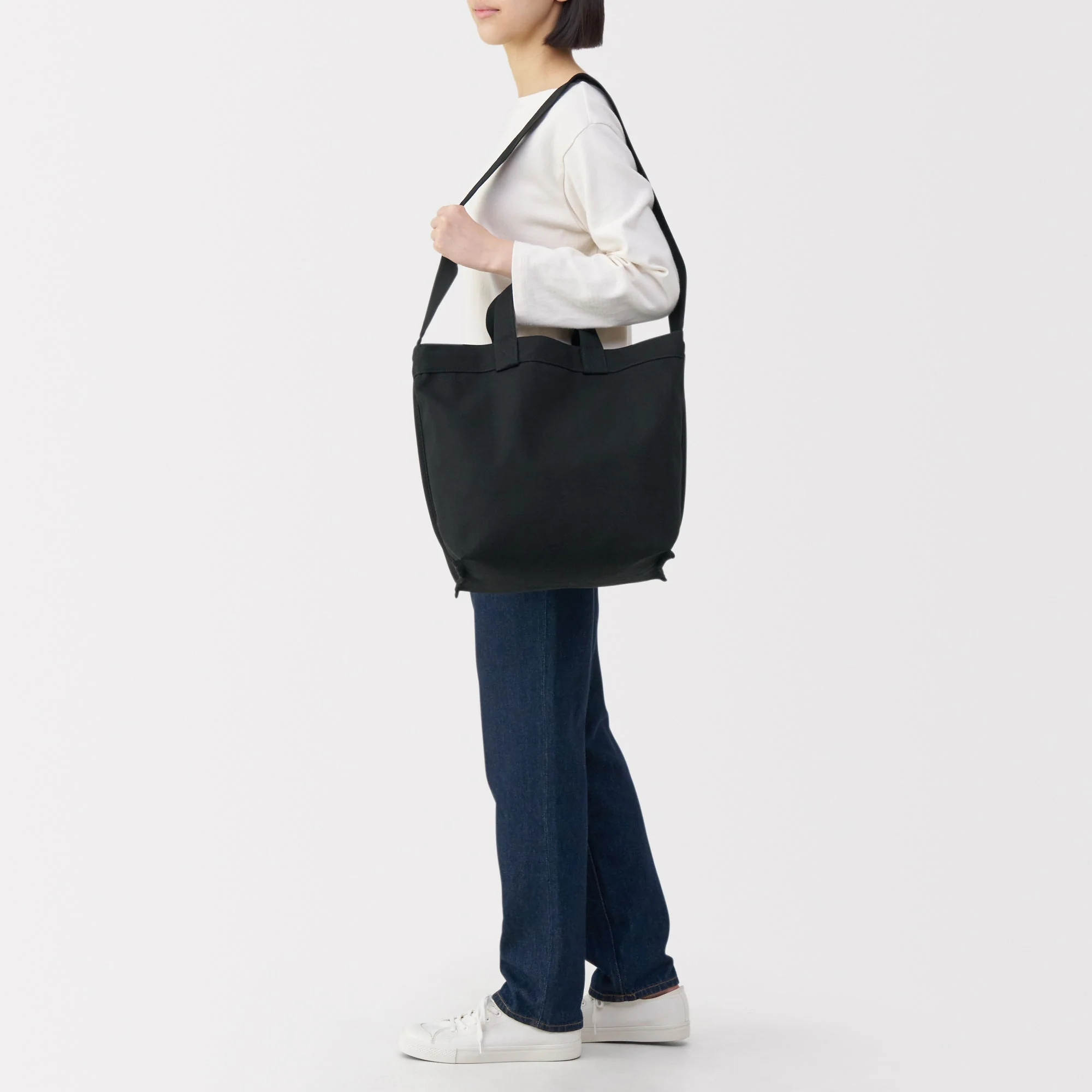 Canvas 2-Way Tote Bag - Image 8