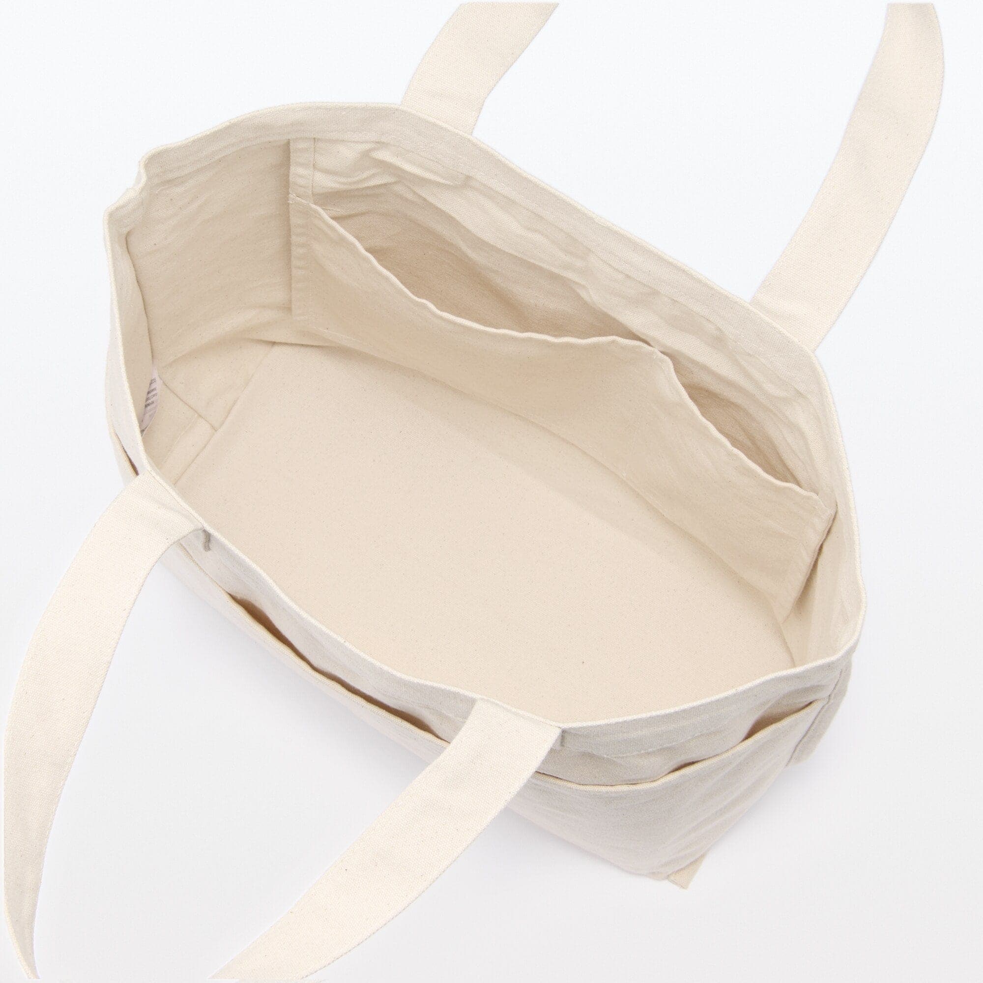 Canvas Wide Tote Bag - Image 12