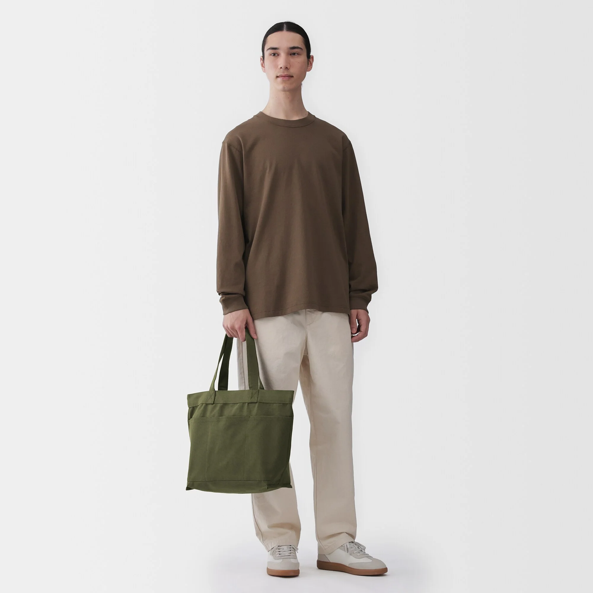 Canvas Wide Tote Bag - Image 11